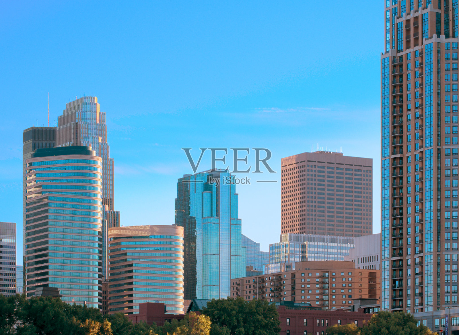 明尼苏达州明尼阿波利斯市中心照片摄影图片