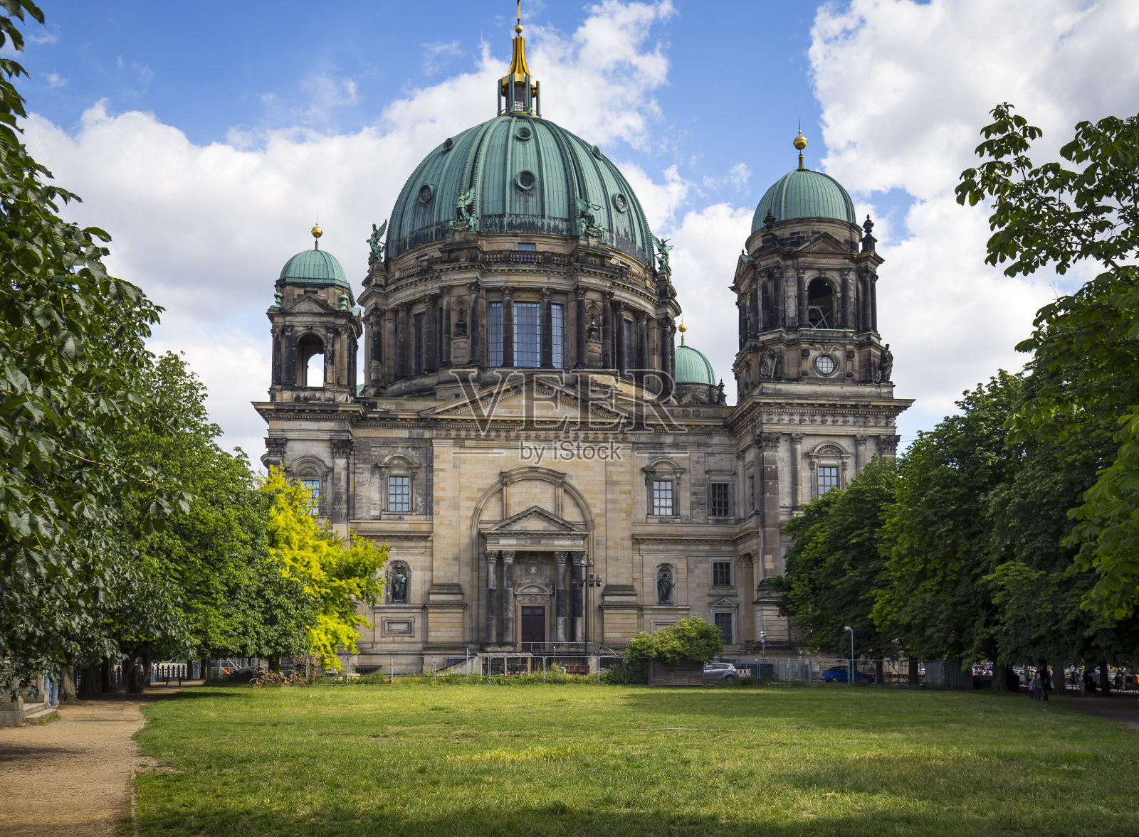 新文艺复兴派教堂(柏林大教堂)照片摄影图片