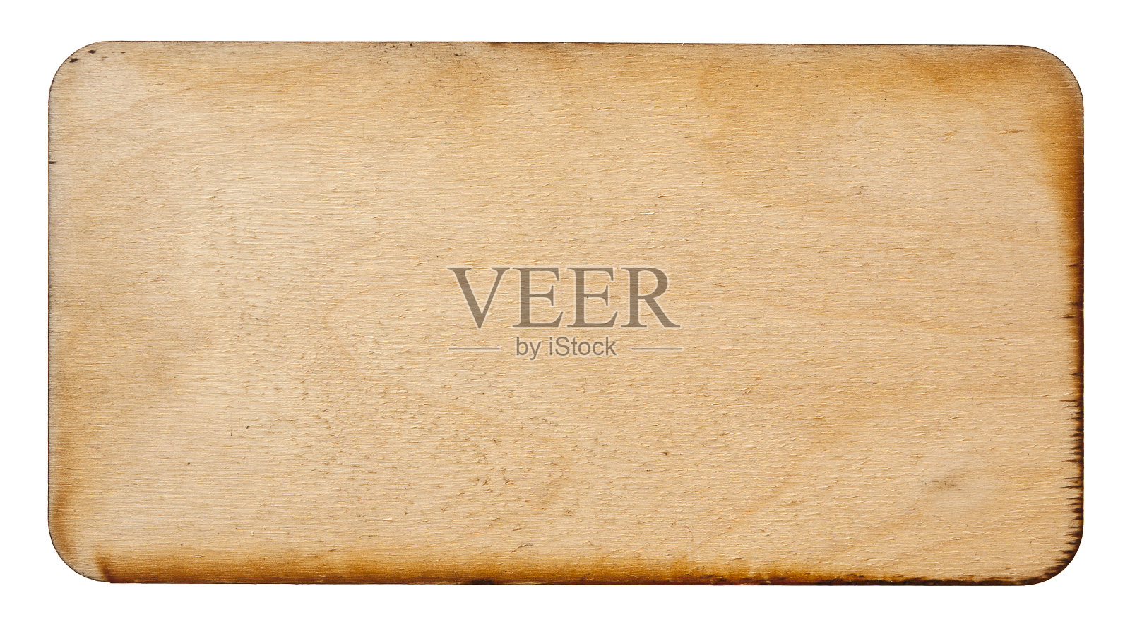 白色背景上孤立的木制标志照片摄影图片