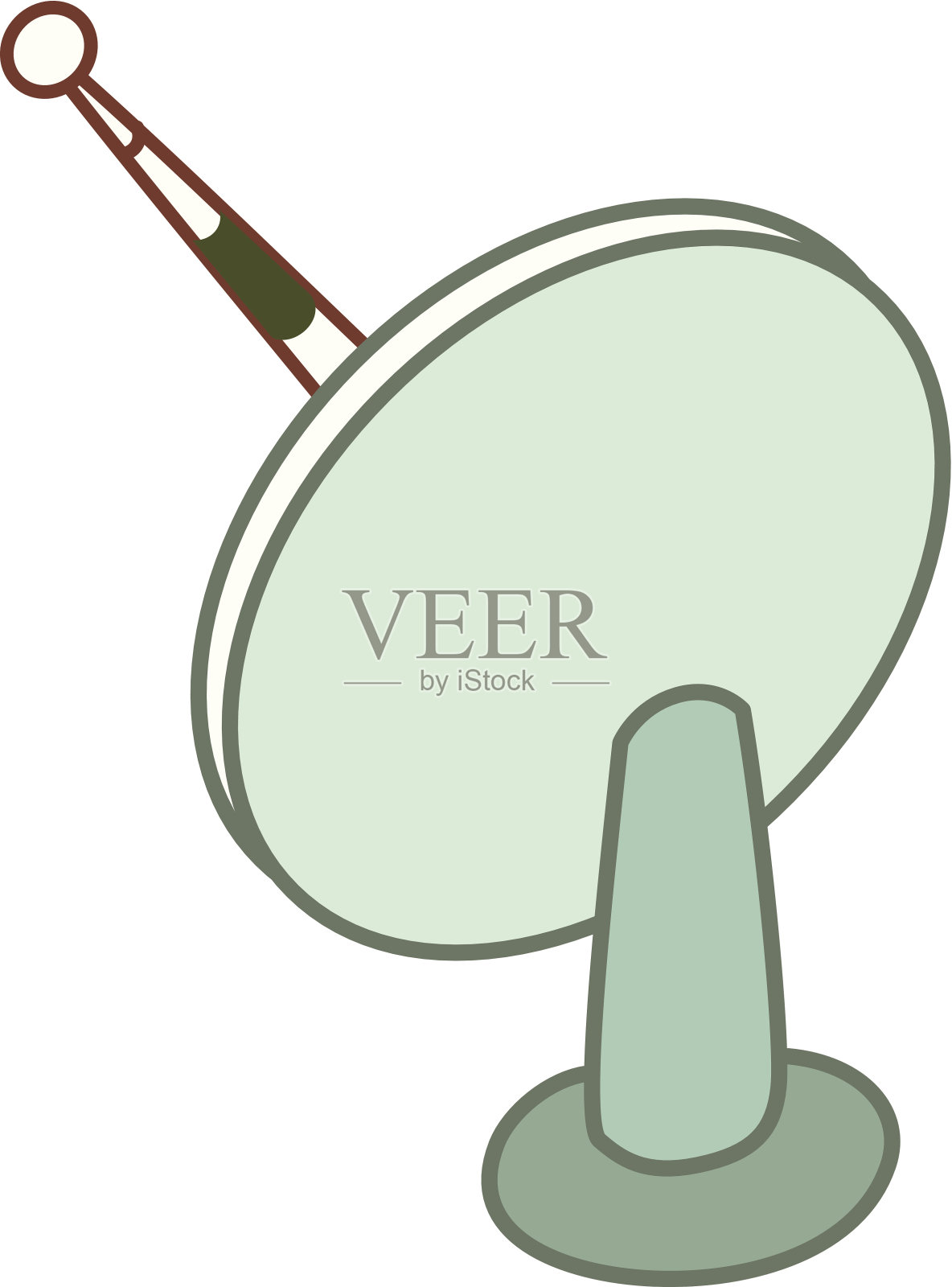 天线插画图片素材