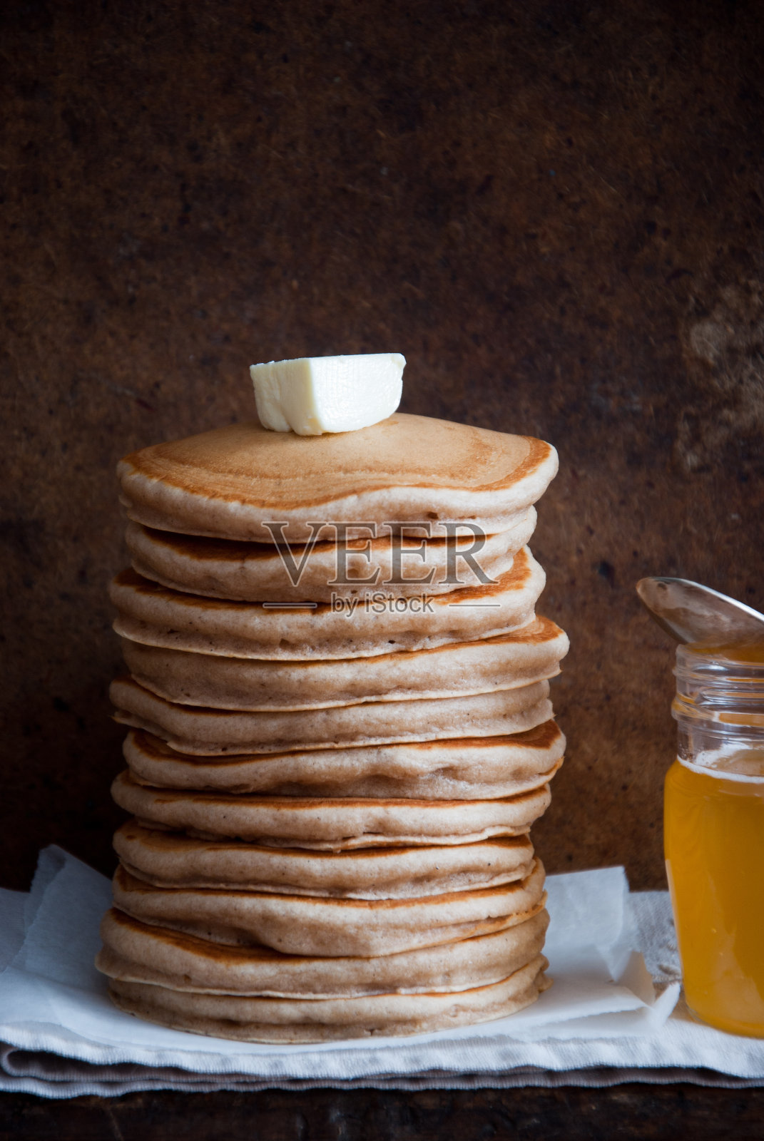 全麦煎饼照片摄影图片
