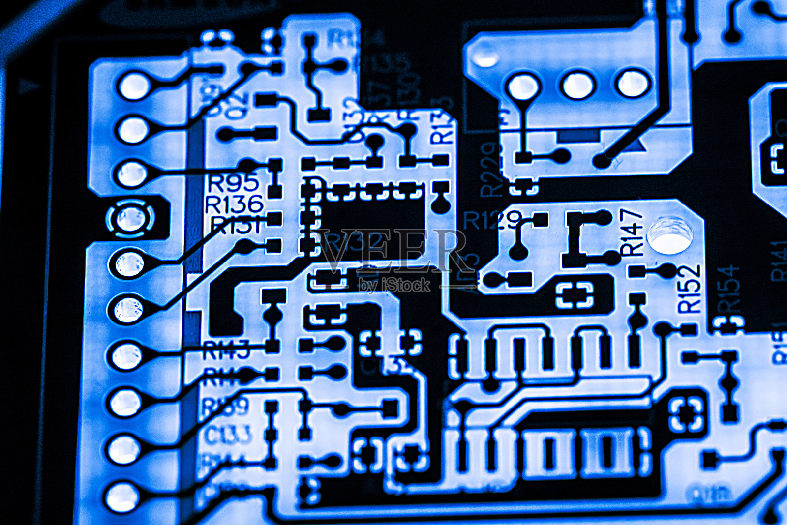 主板计算机背景(逻辑板、cpu主板、主板、系统板、mobo)中的电子电路技术照片摄影图片
