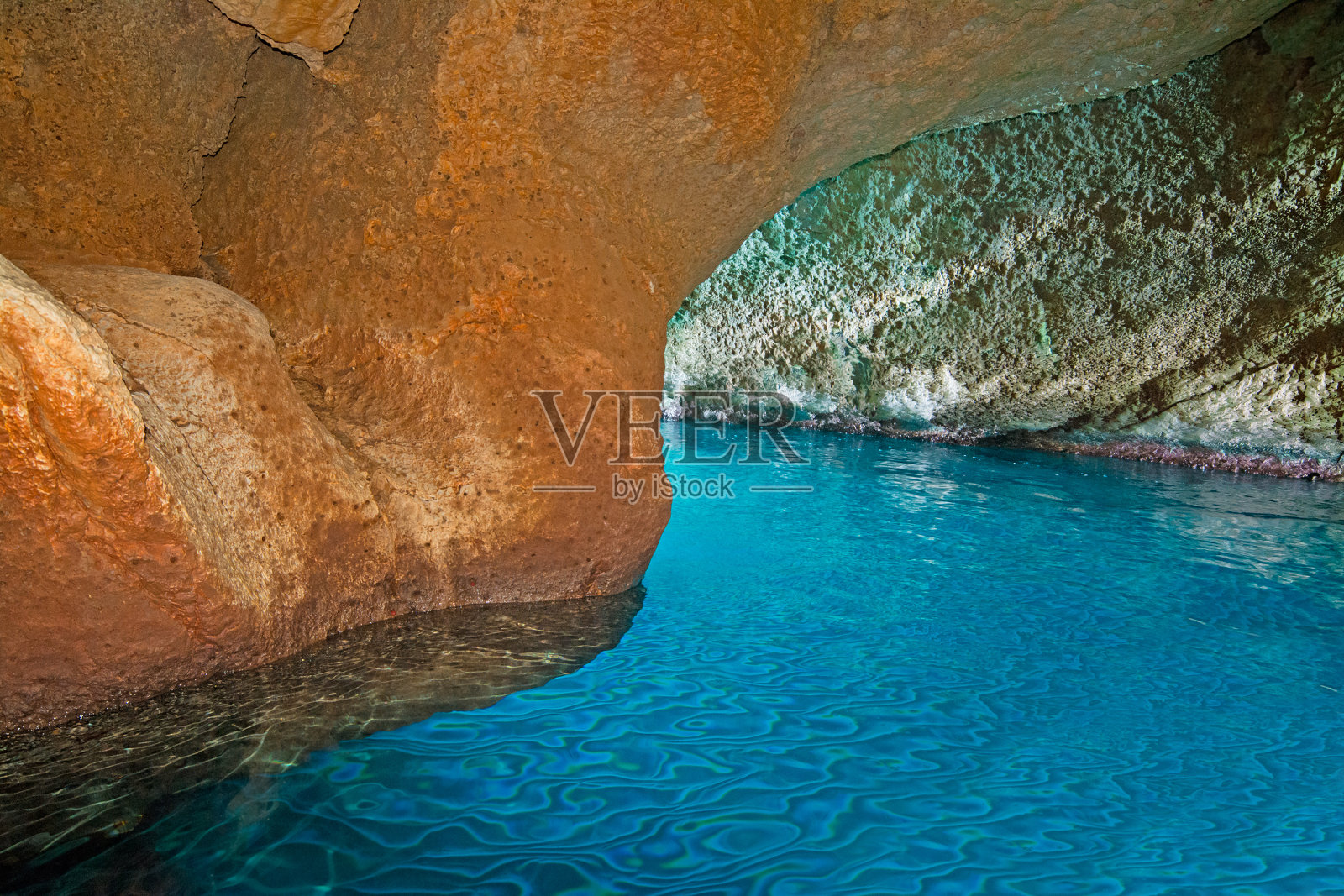 洞穴和海洋照片摄影图片