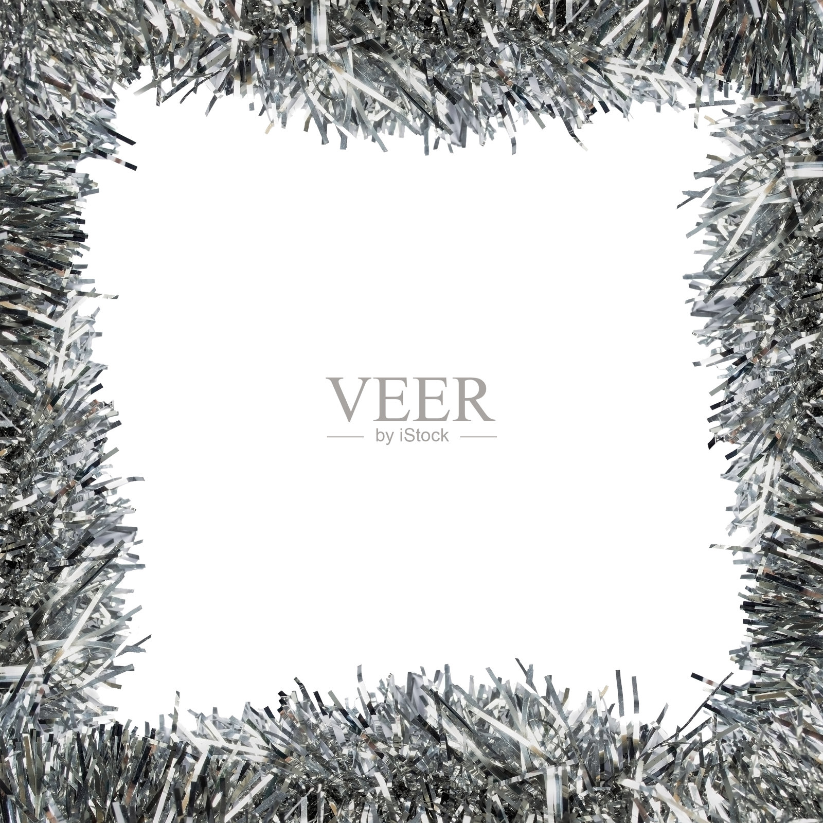 银色金属丝框照片摄影图片