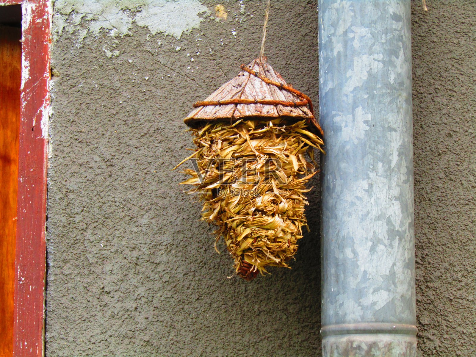 村草小屋照片摄影图片