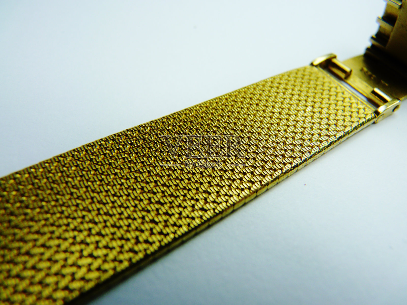 纯金手表金手链珠宝奢华财富照片摄影图片