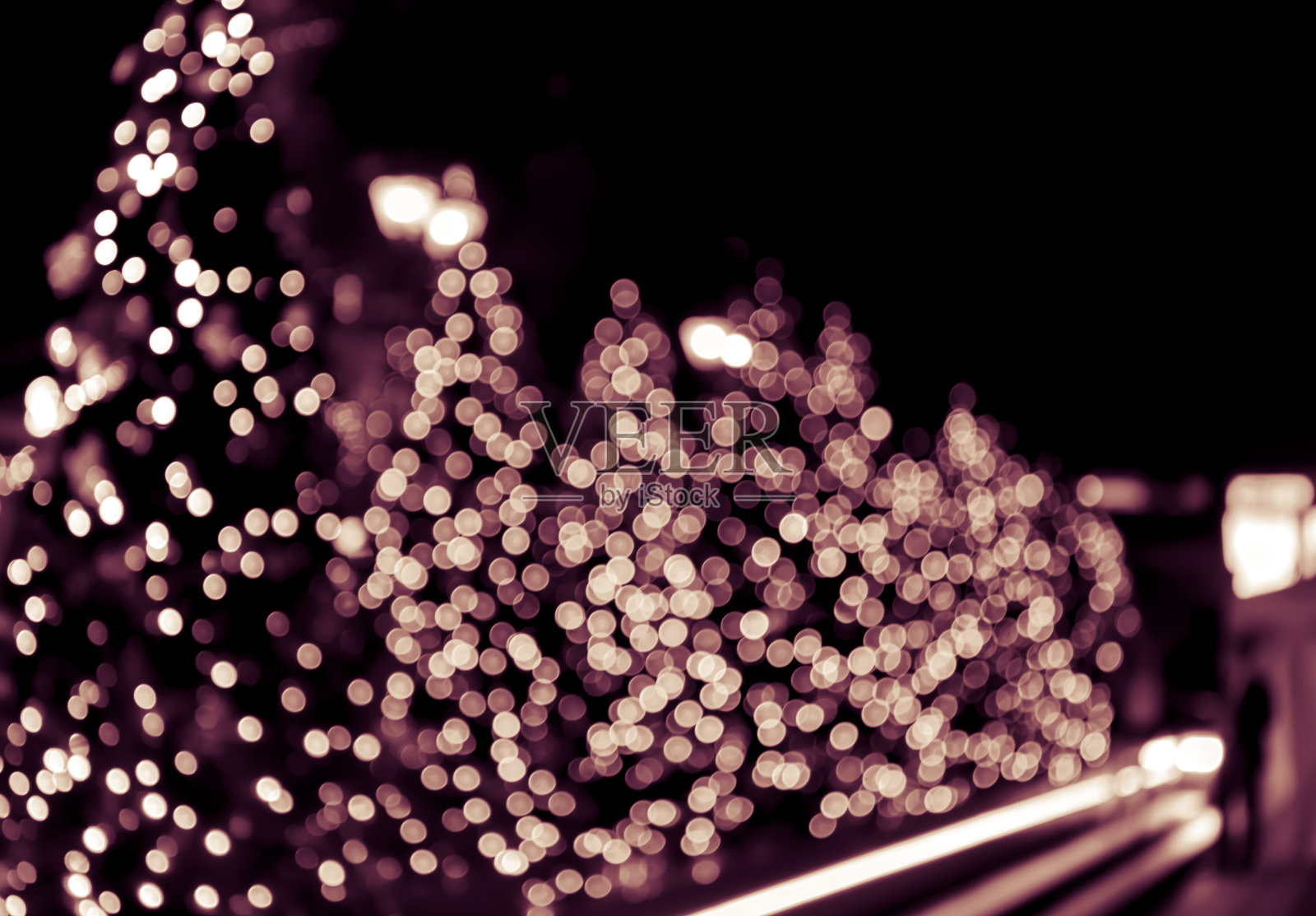 圣诞背景与复古风格照片摄影图片