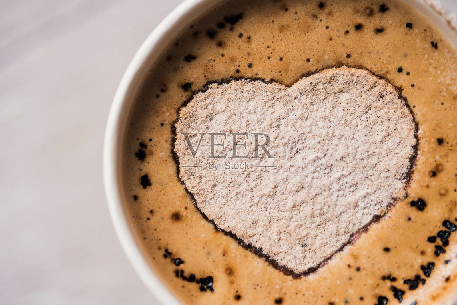 美味的卡布奇诺照片摄影图片