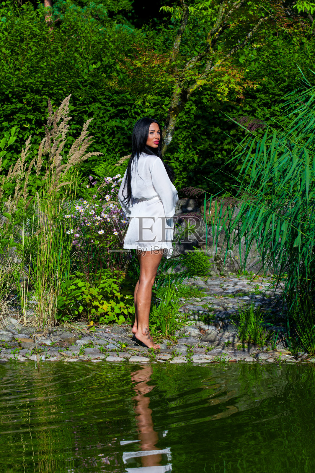 漂亮的女人照片摄影图片