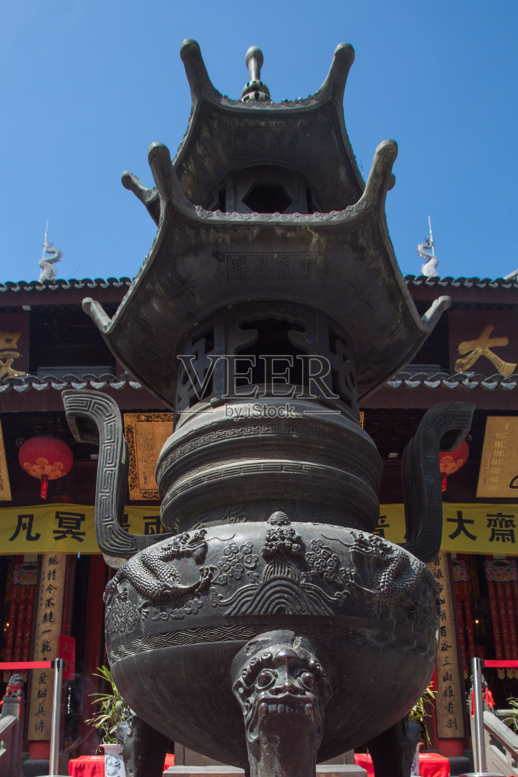 上海的玉庙照片摄影图片