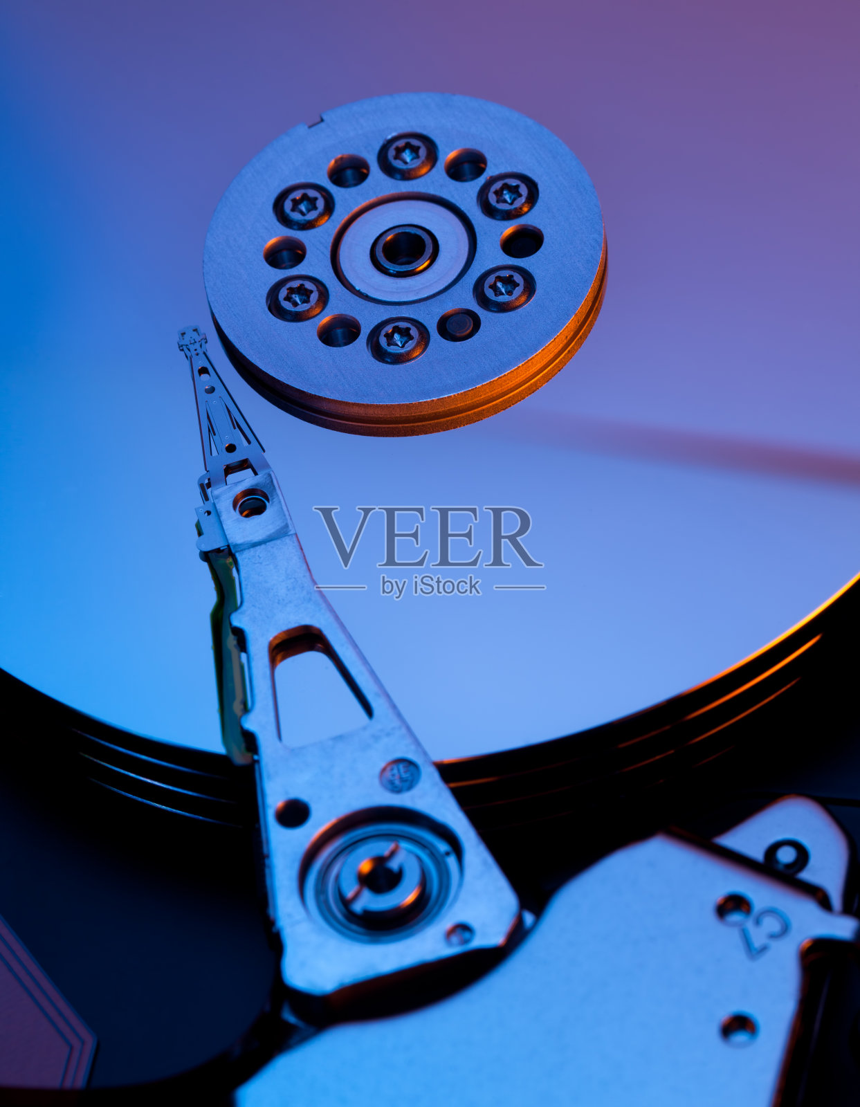 硬盘特写镜头照片摄影图片