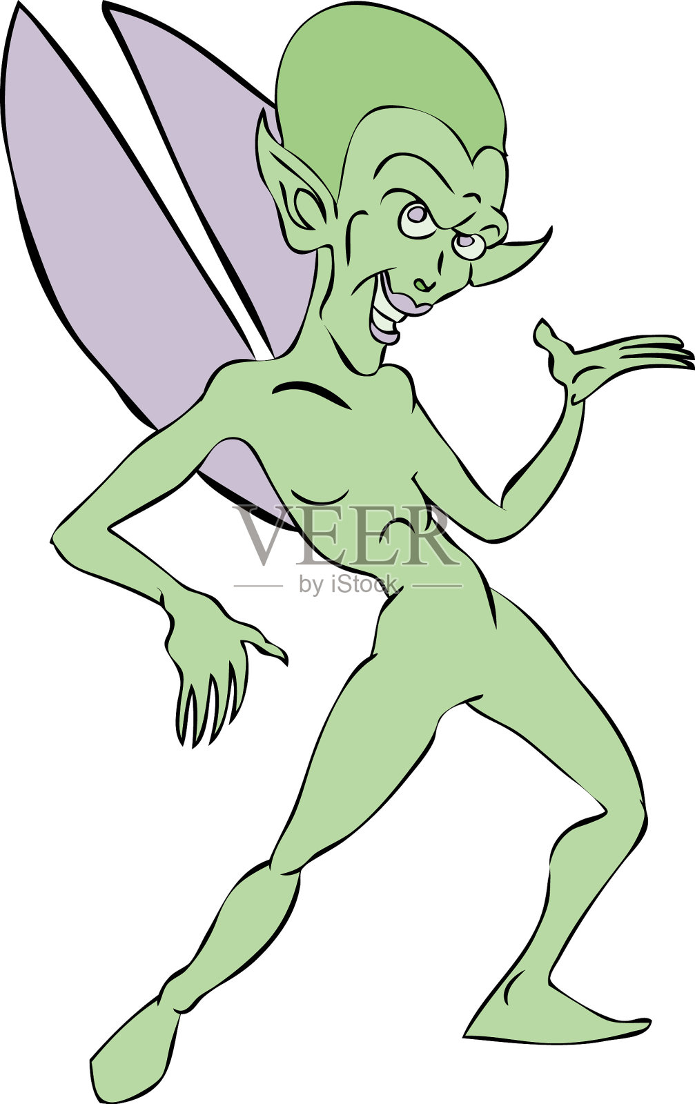 坏仙女设计元素图片