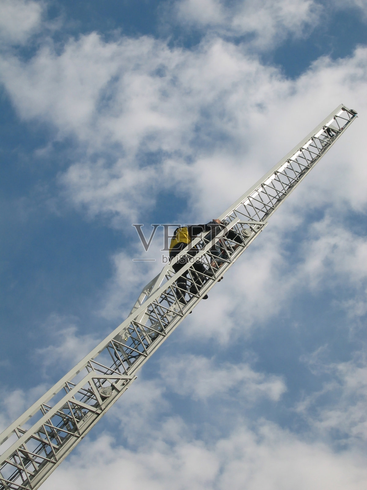 独自在天空中(拯救)照片摄影图片