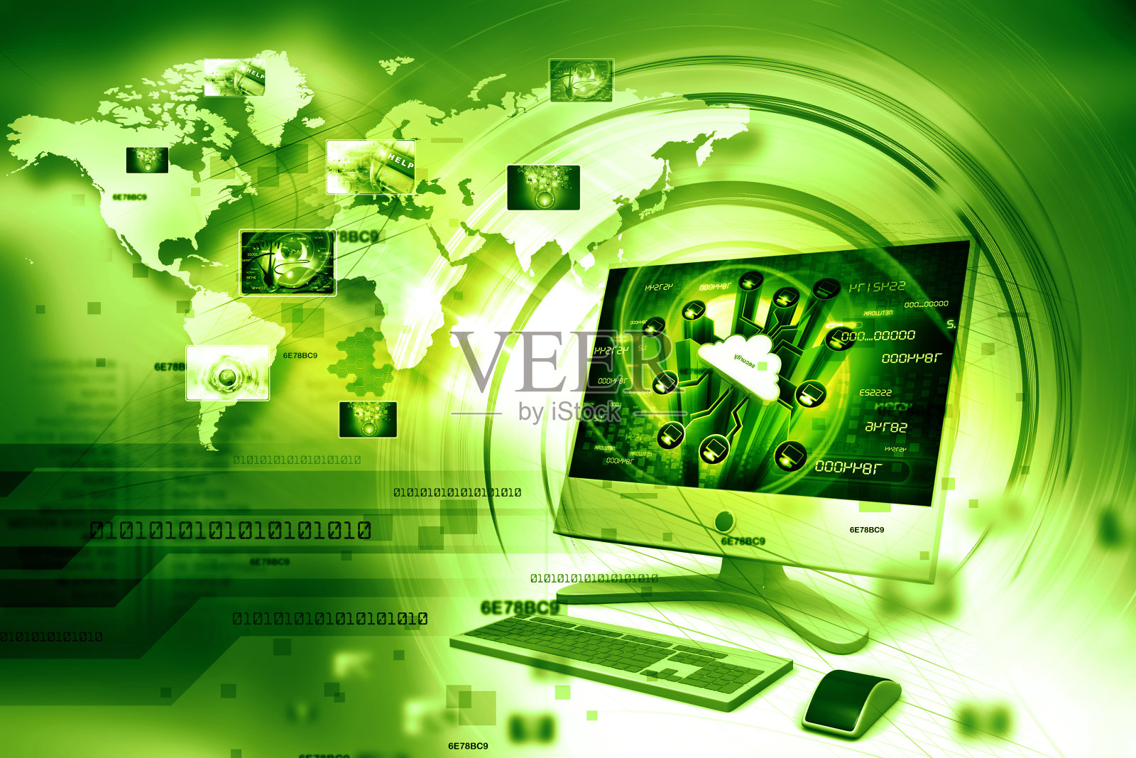 数字网络技术照片摄影图片