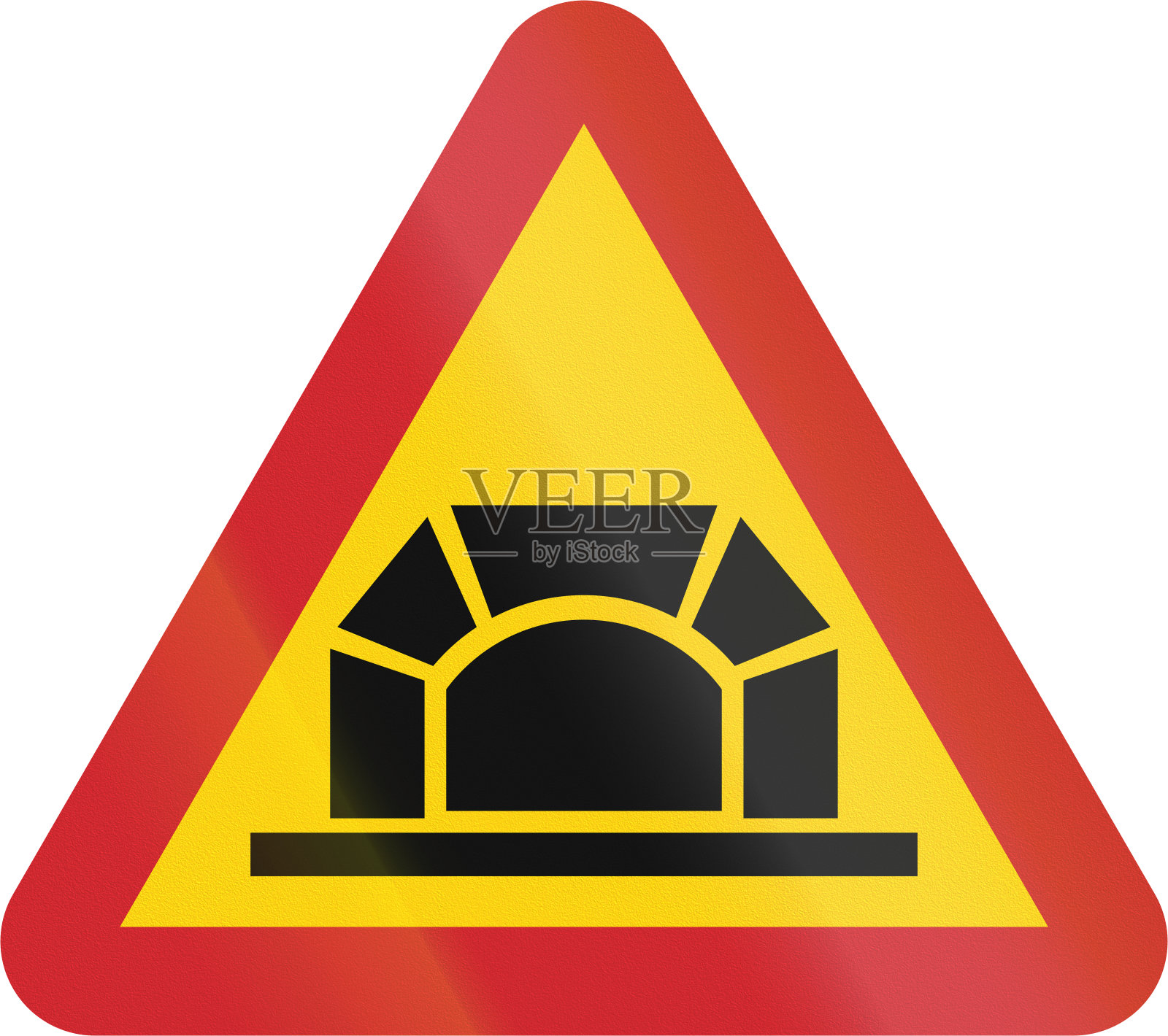 瑞典使用的路标-隧道插画图片素材