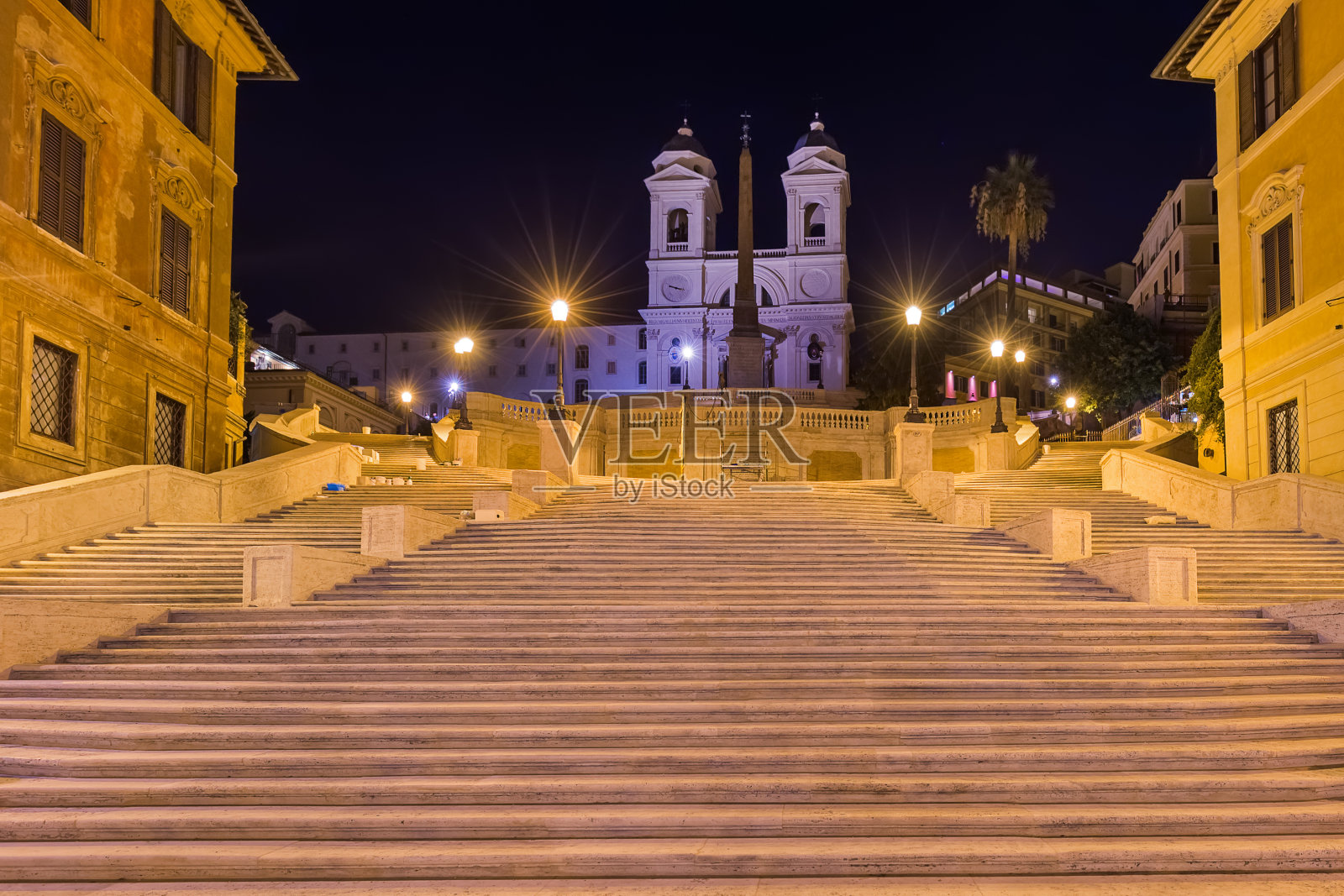 意大利罗马的西班牙台阶照片摄影图片