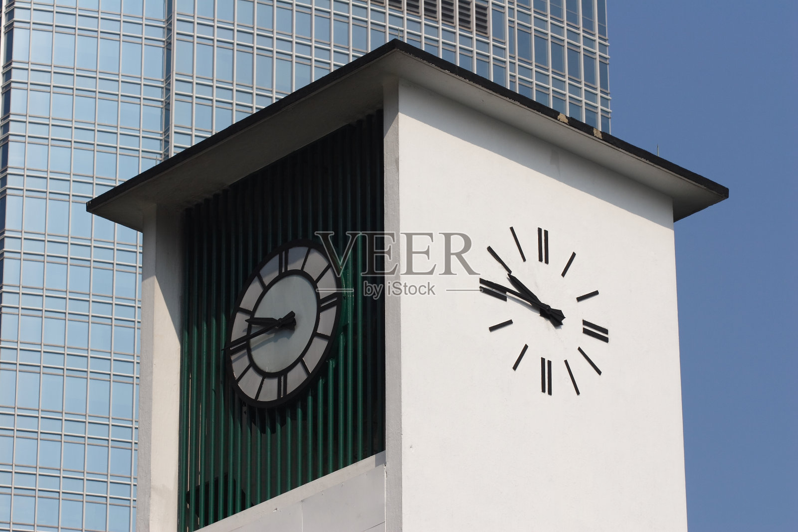 中环天星码头钟楼照片摄影图片