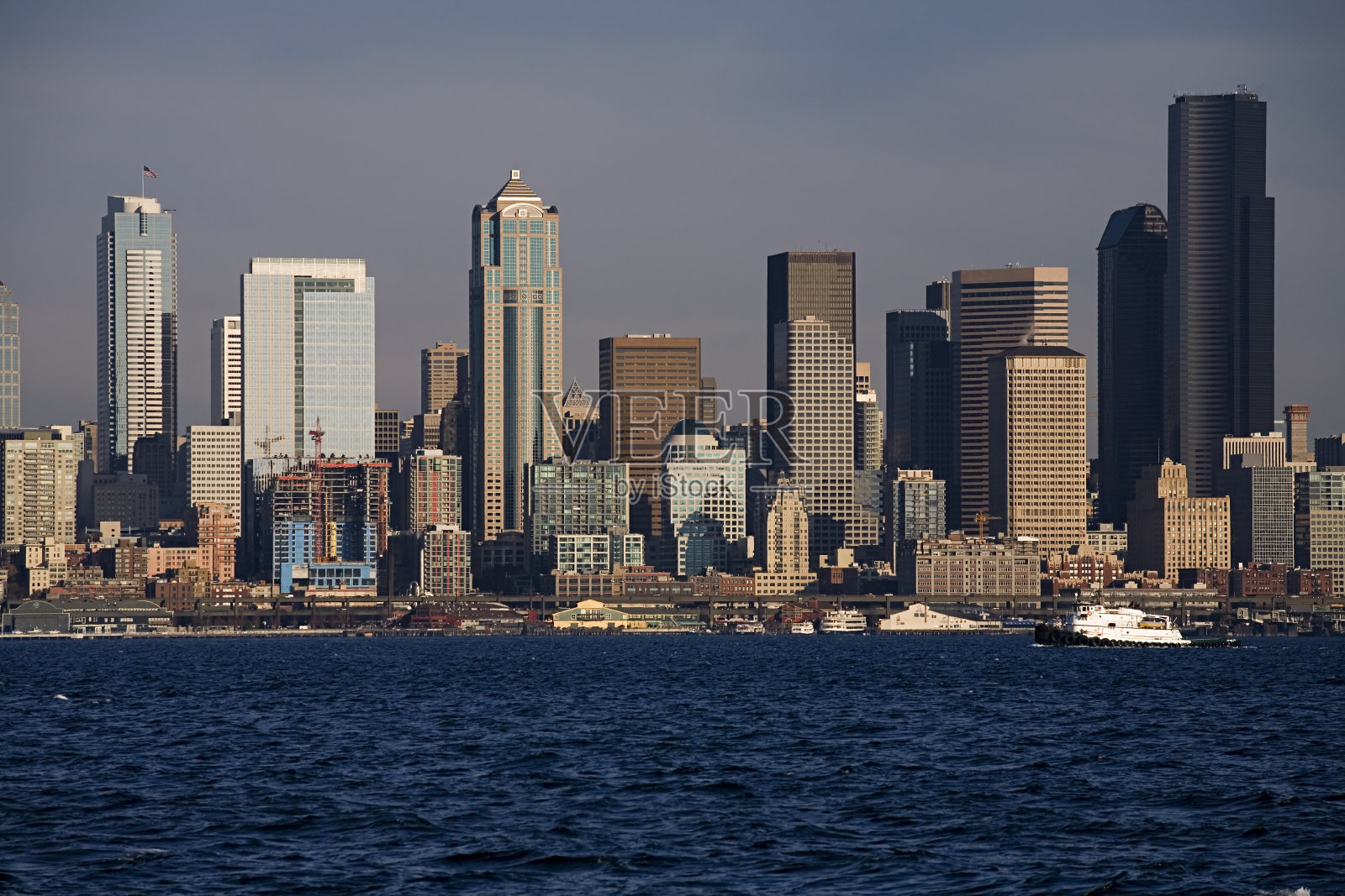 西雅图海滨照片摄影图片