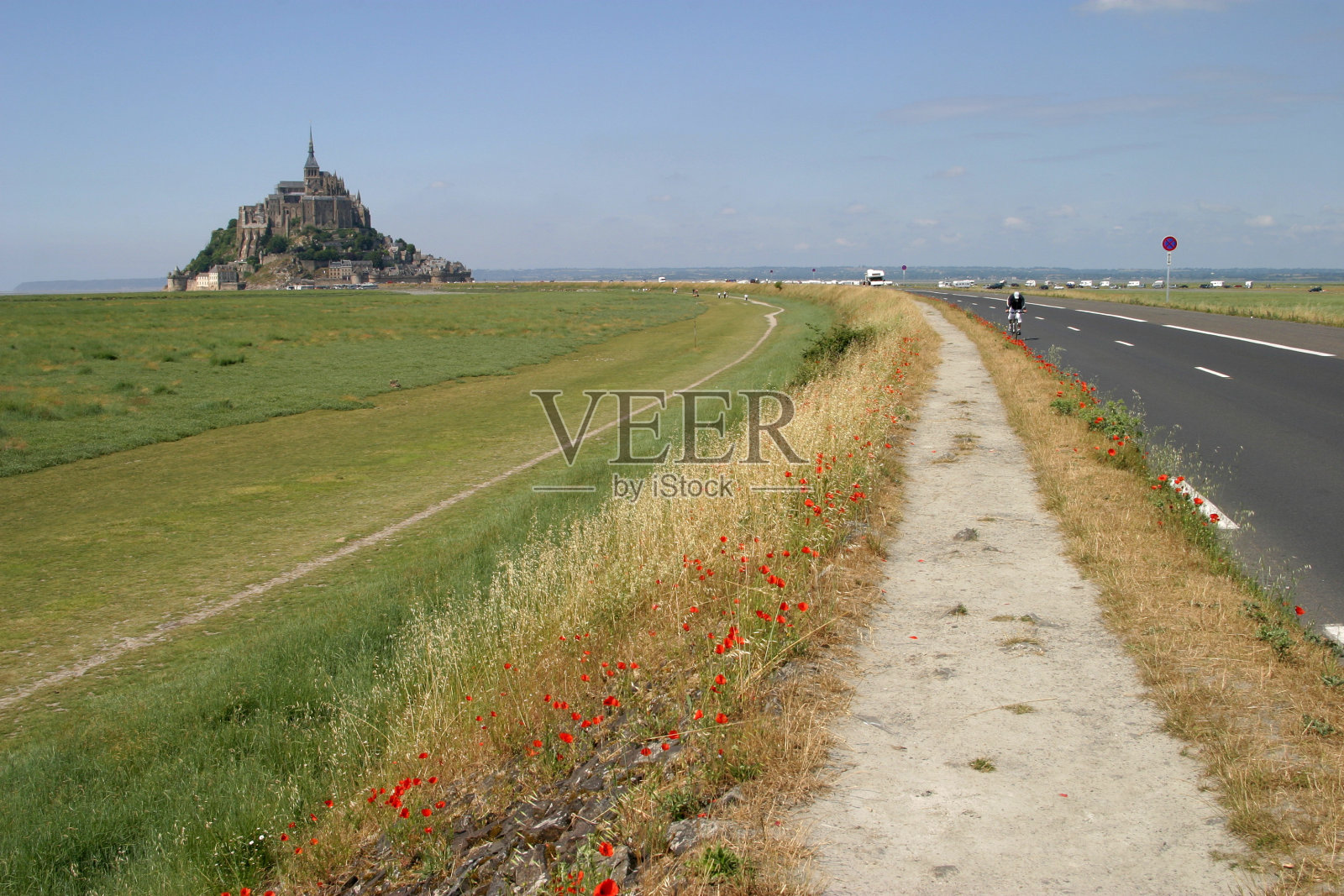 方向圣米歇尔山照片摄影图片
