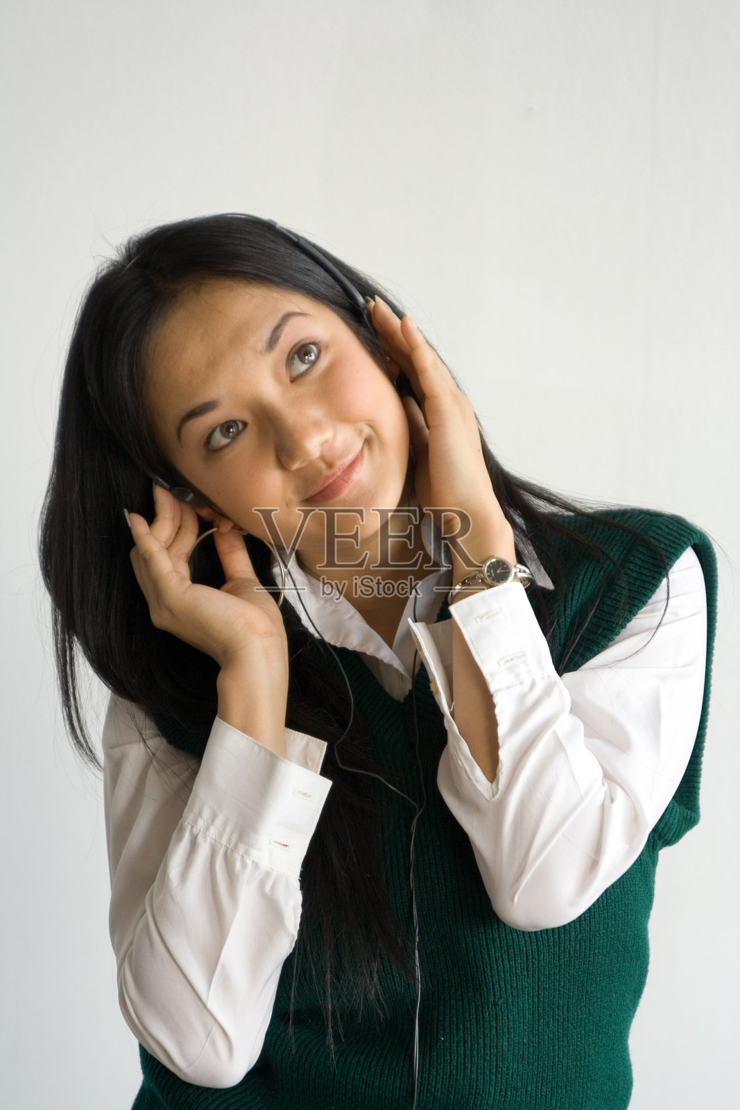 听音乐照片摄影图片