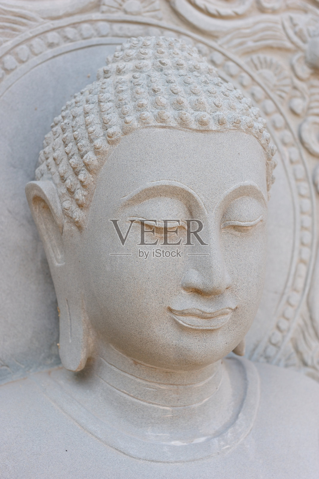 石头佛形象照片摄影图片