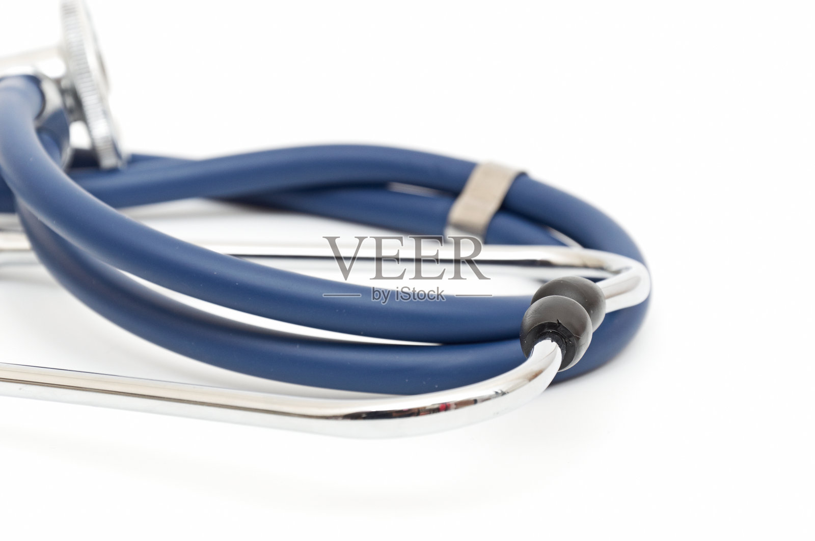 蓝色的听诊器照片摄影图片