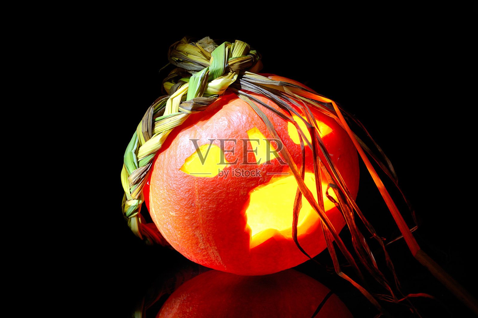 南瓜万圣节照片摄影图片