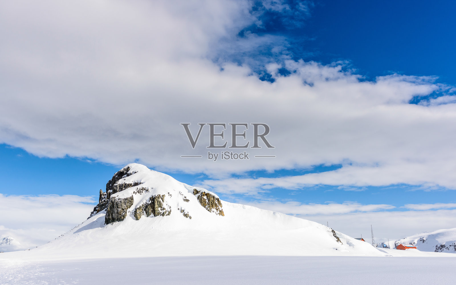 南极半岛地区的南设得兰群岛照片摄影图片