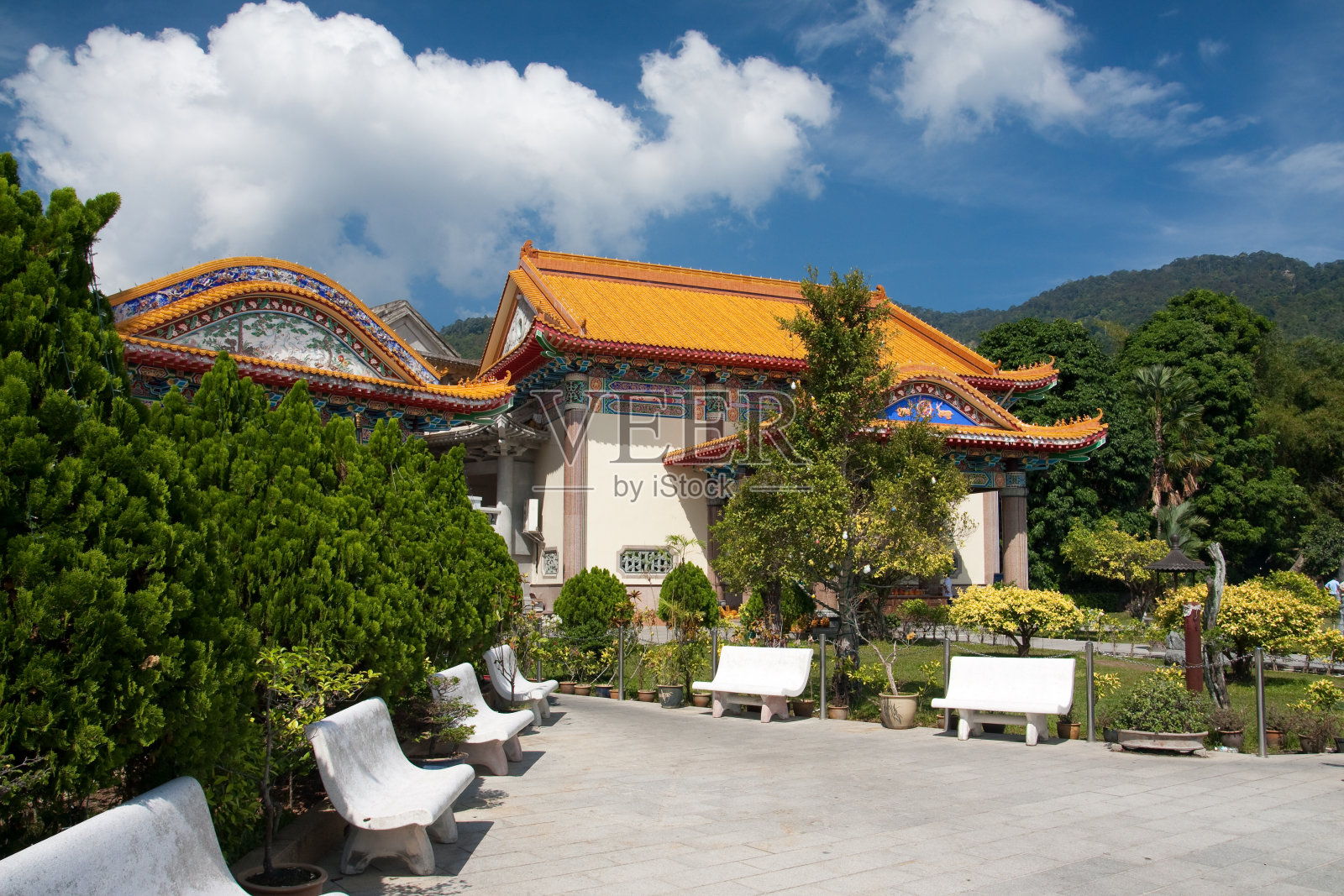 最幸福的寺庙Kek losi，槟城照片摄影图片