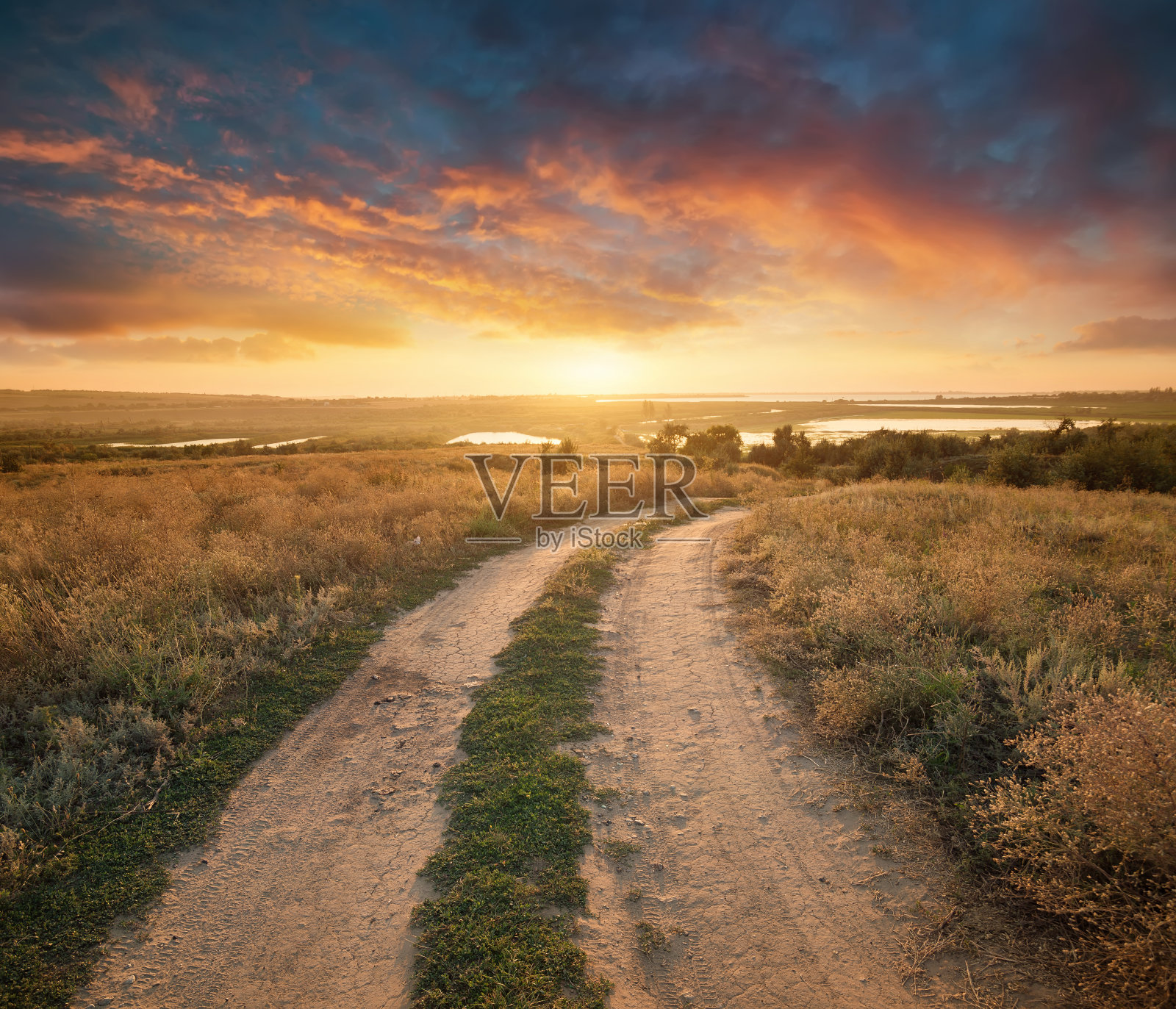 农村景观照片摄影图片