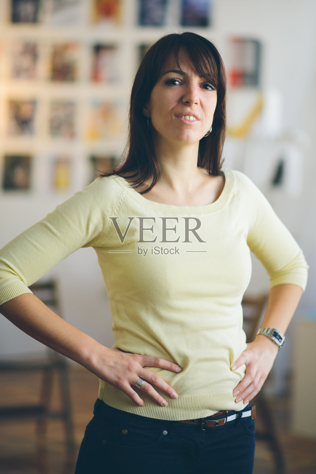 女建筑师/设计师照片摄影图片