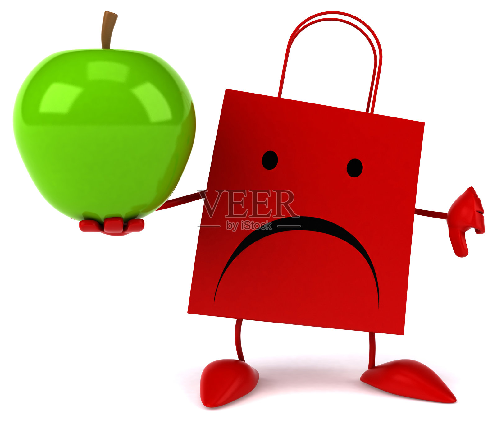 购物袋插画图片素材