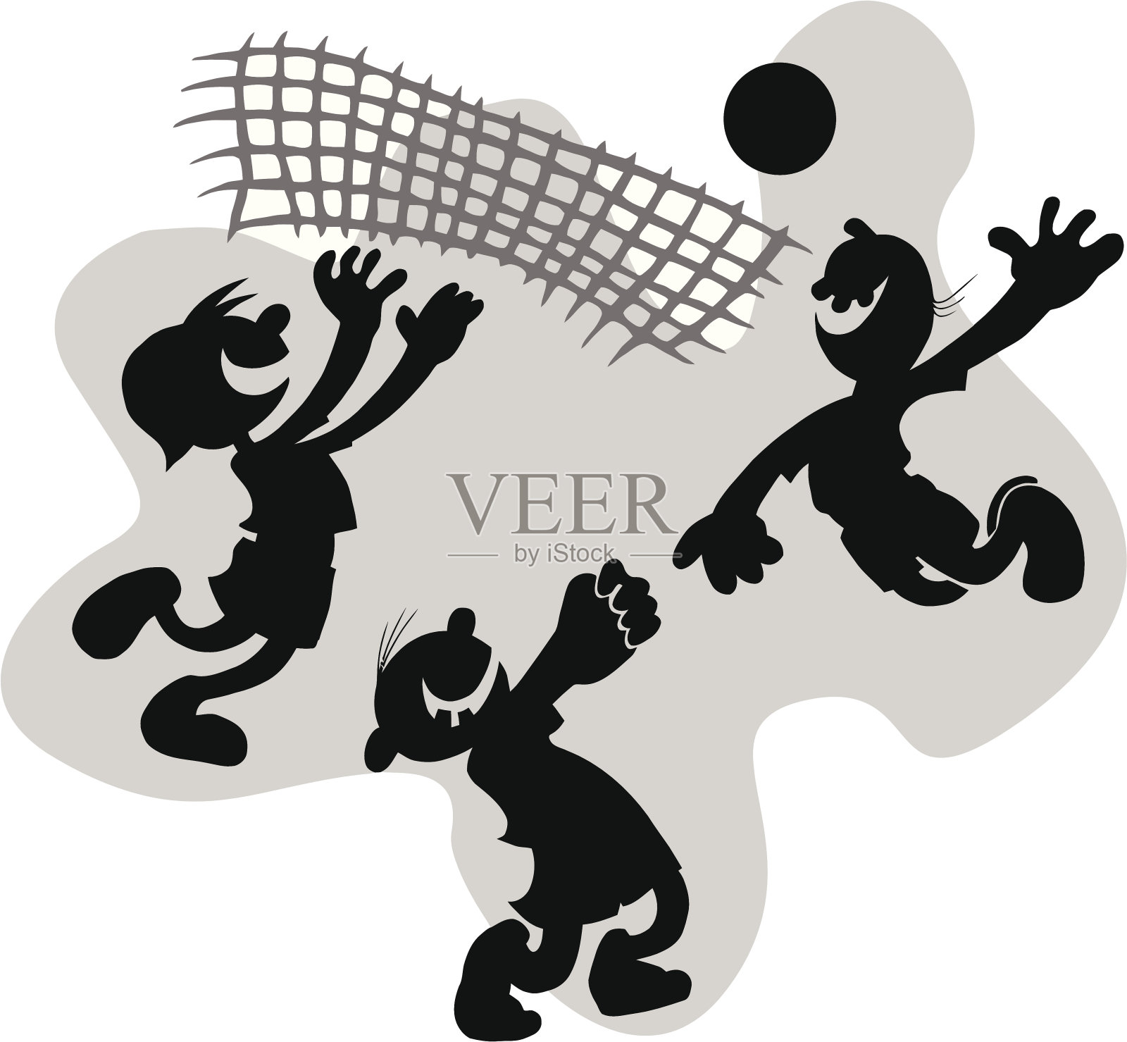 排球设计元素图片