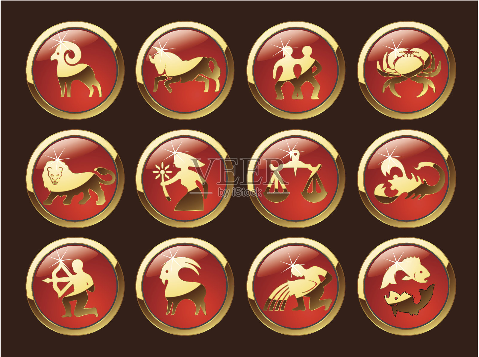 星座设计元素图片