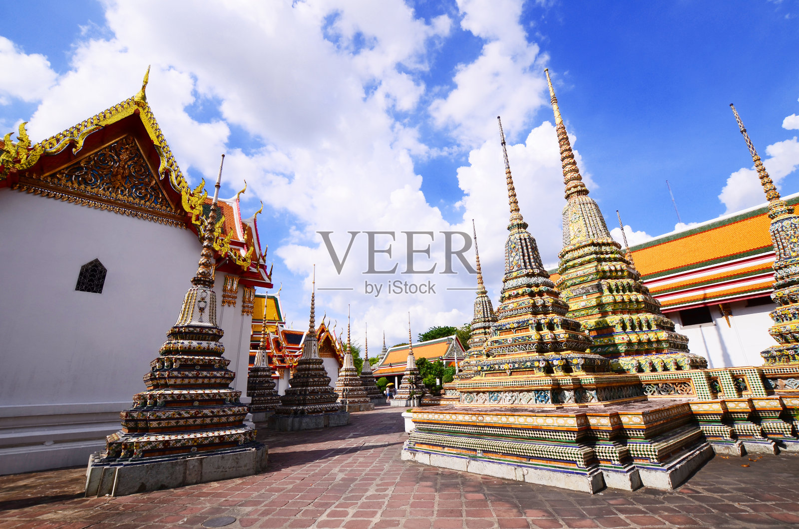 卧佛寺，卧佛寺，泰国照片摄影图片