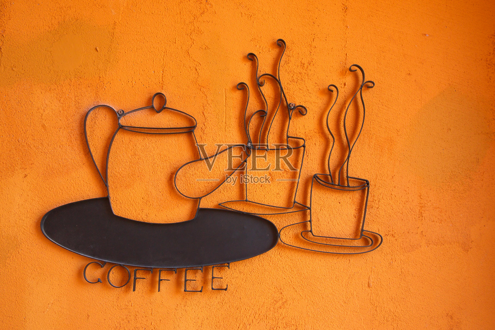 咖啡的象征照片摄影图片