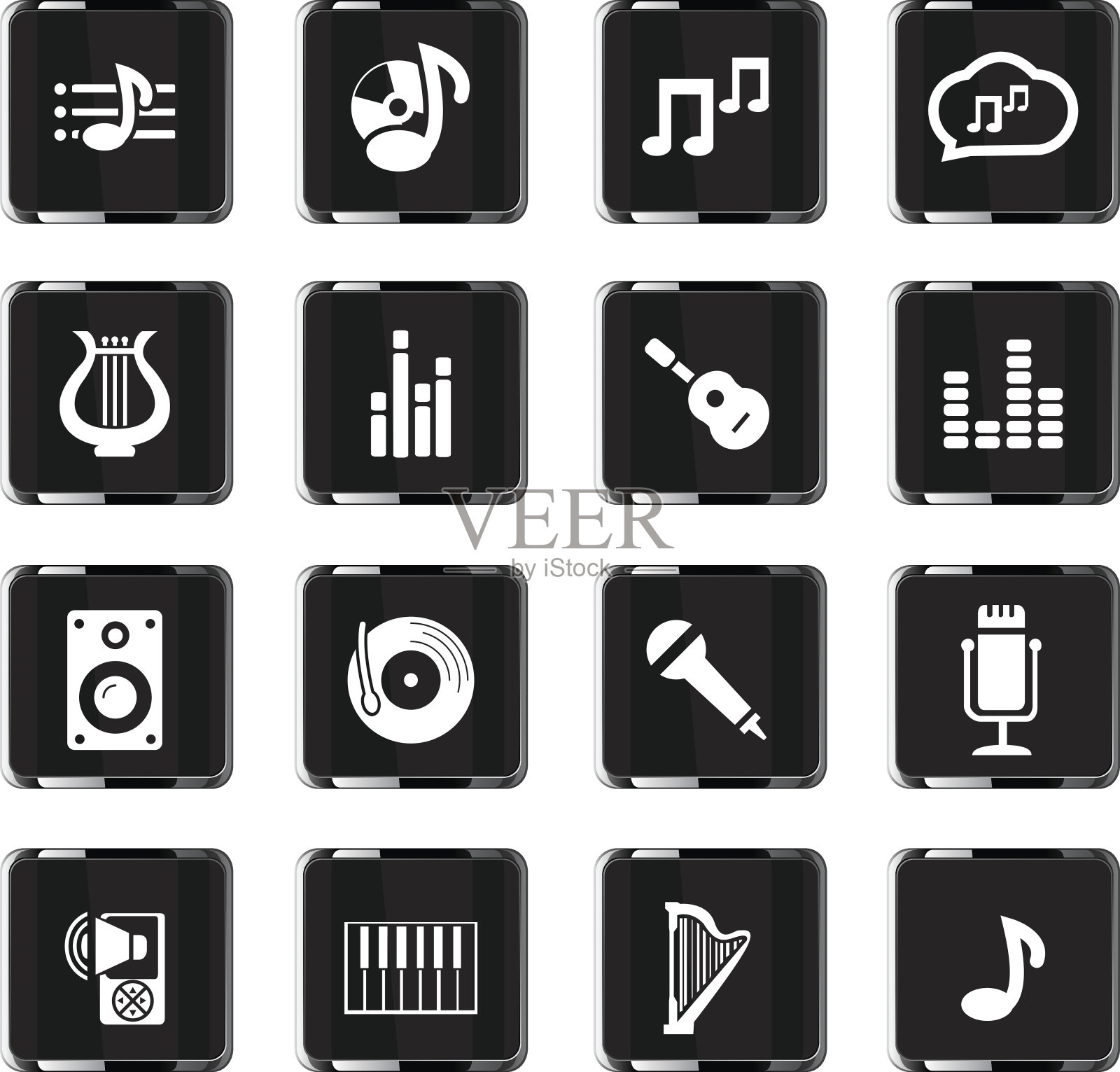 音乐图标设置图标素材