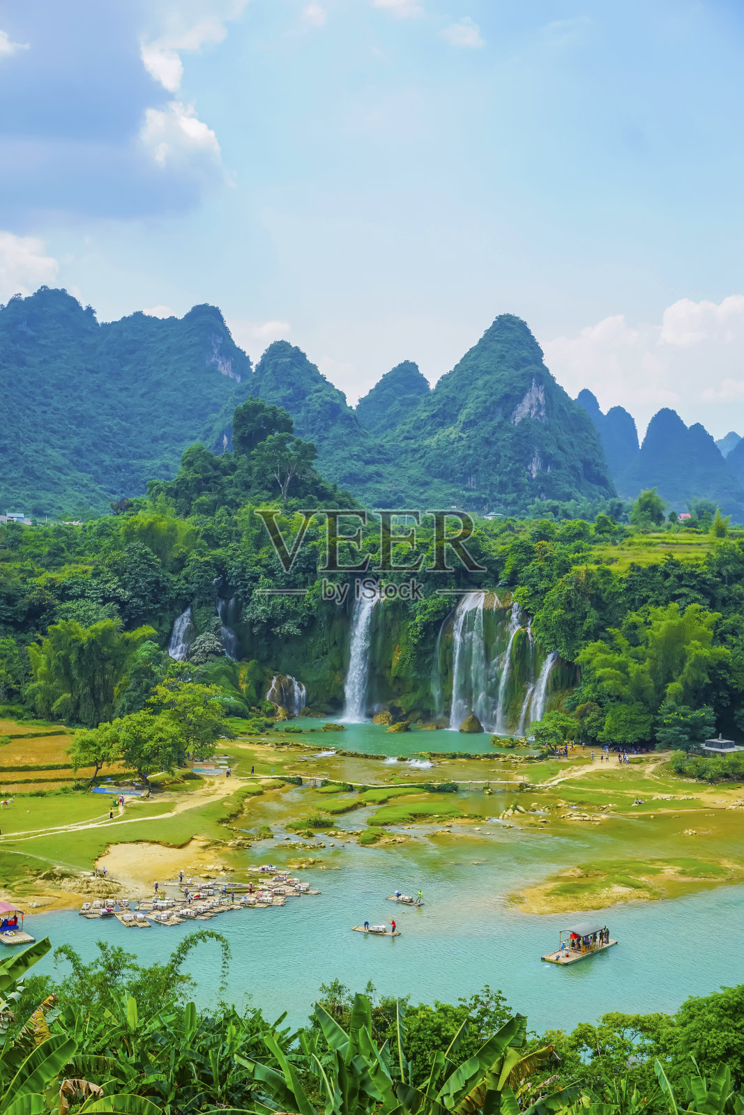 瀑布照片摄影图片