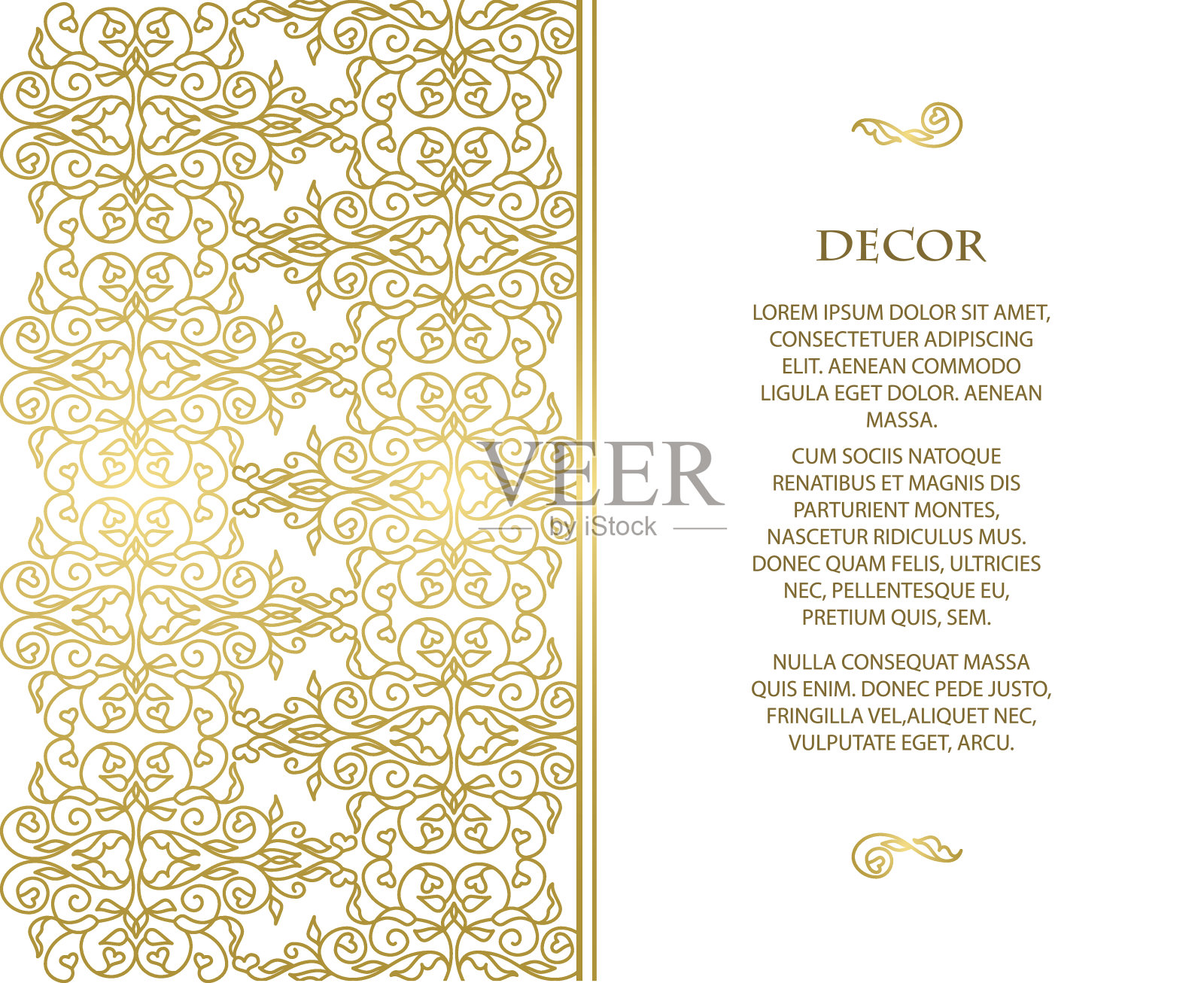 模板矢量装饰框架。插画图片素材