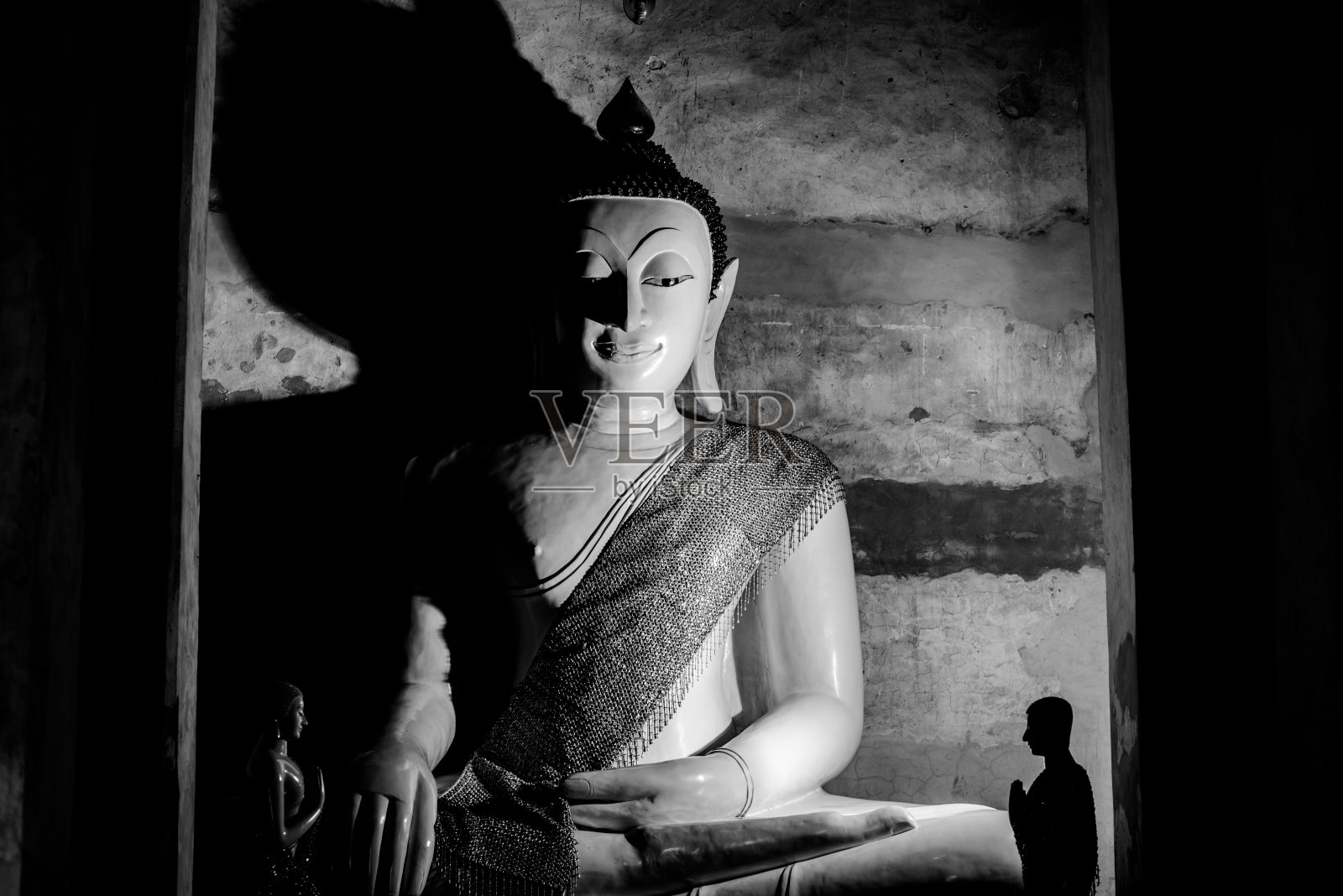 在泰国寺庙,佛陀照片摄影图片