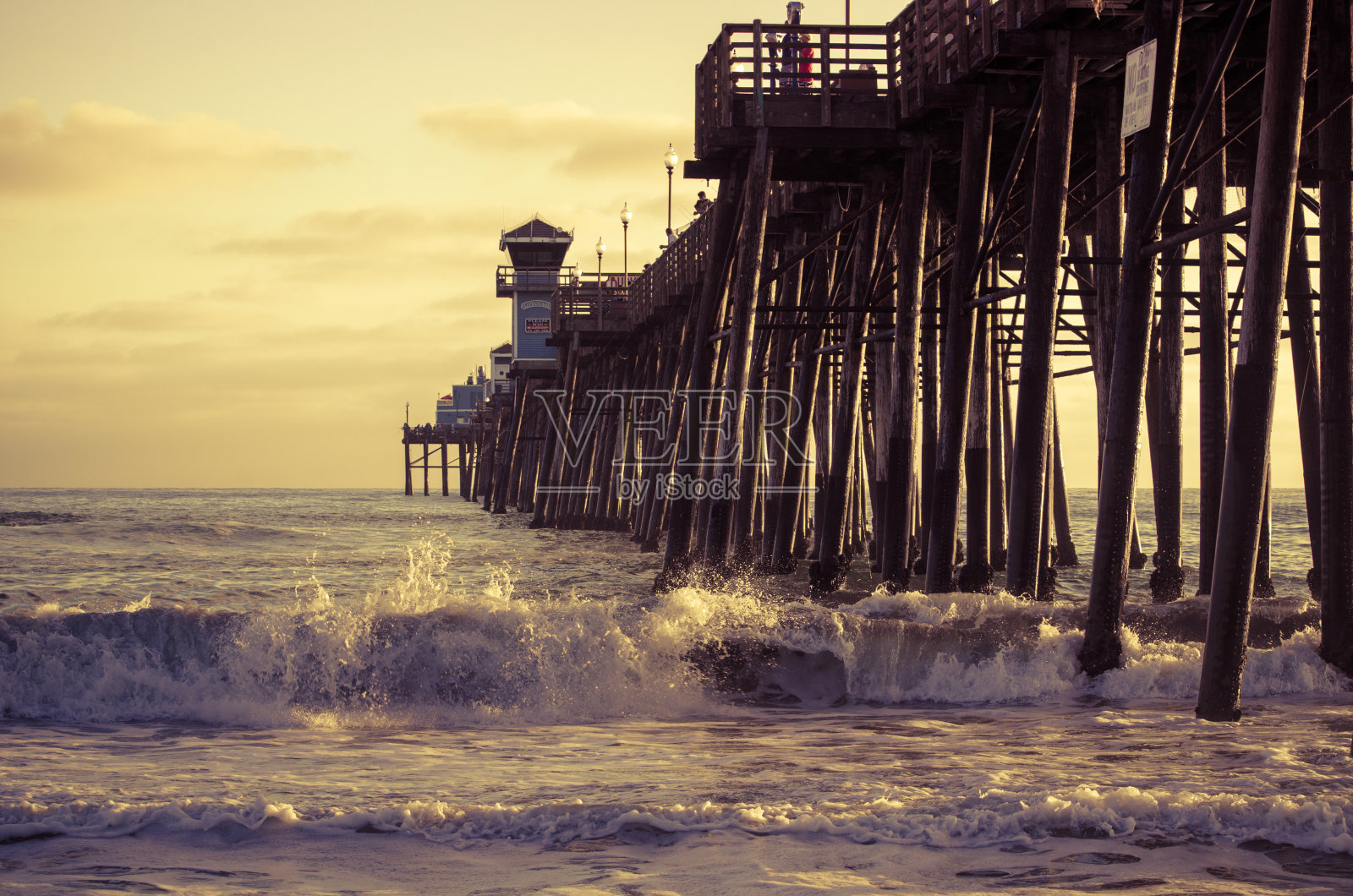海边码头照片摄影图片