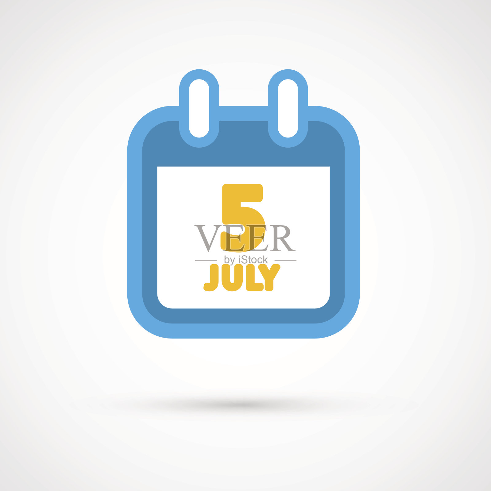 矢量日历图标-日期插画图片素材