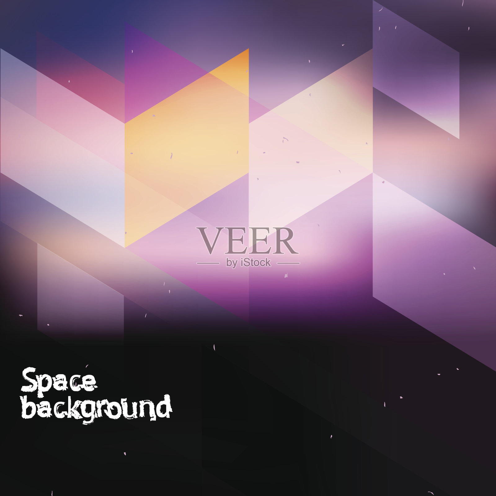 抽象的空间背景插画图片素材