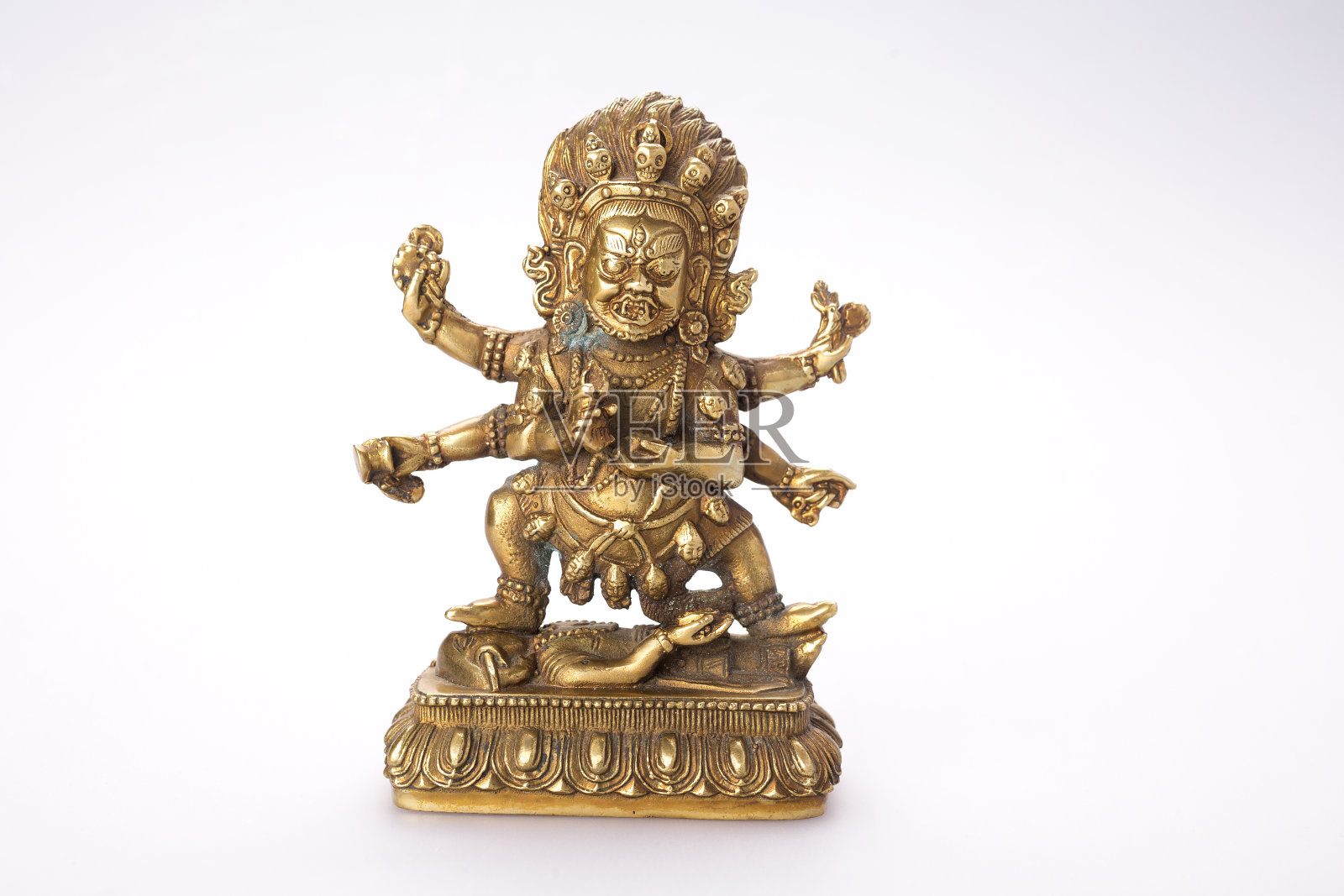 古铜色的佛像照片摄影图片