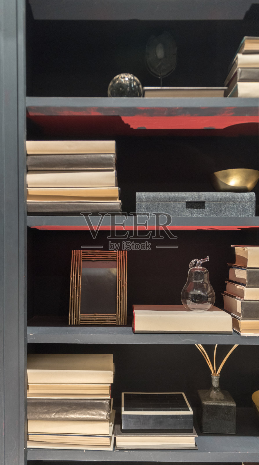 当代的书柜照片摄影图片