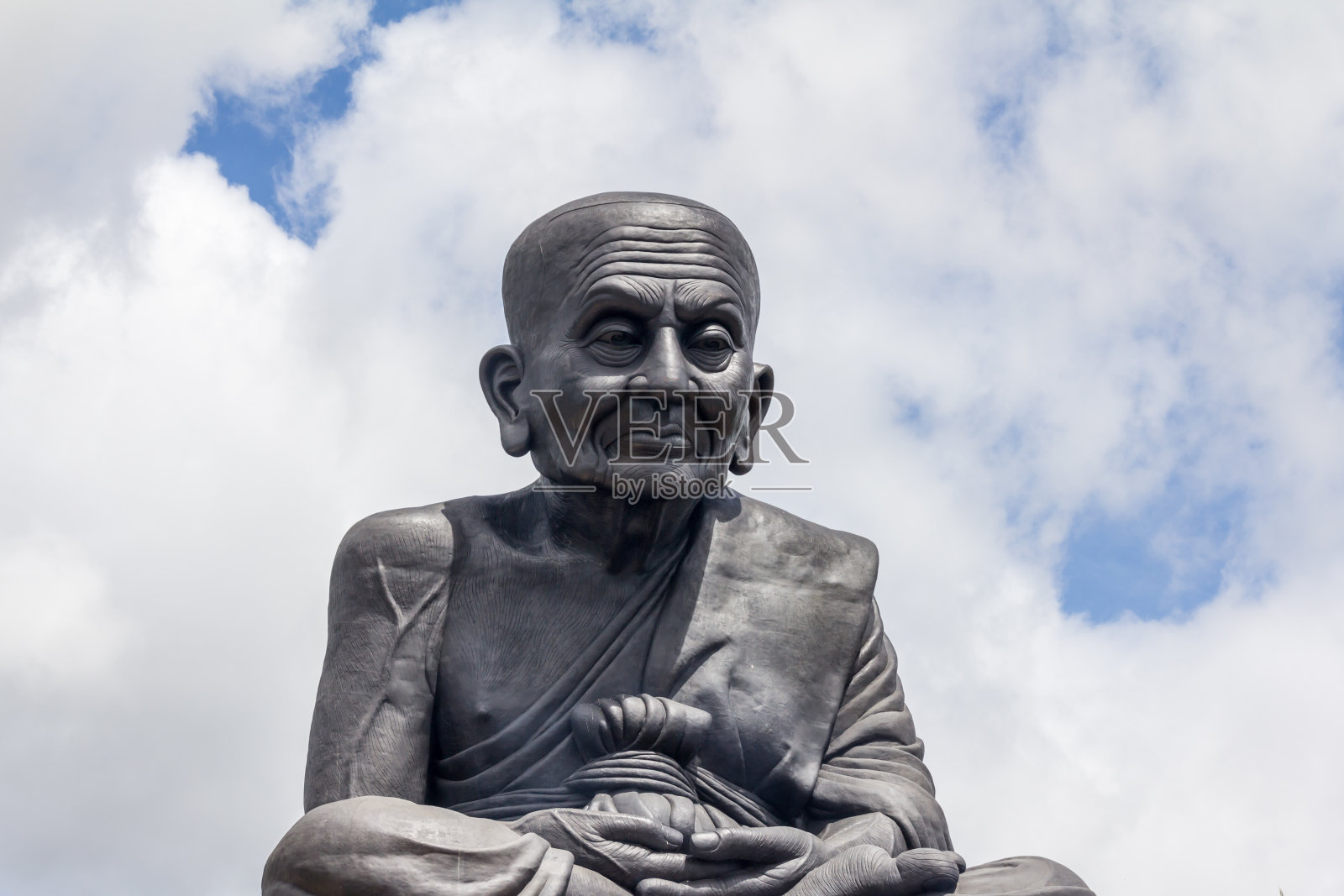 和尚雕像照片摄影图片