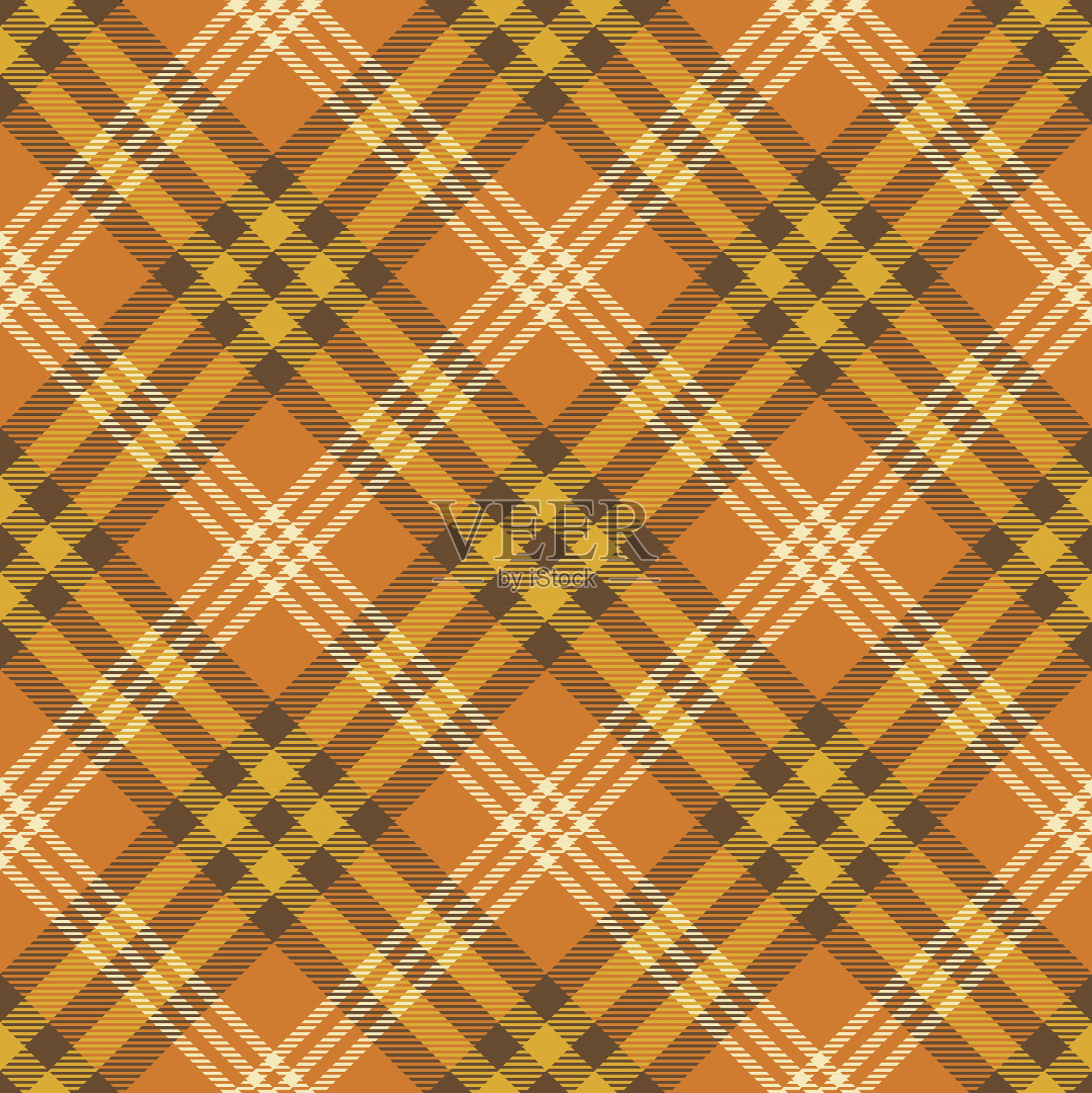 无缝格子矢量图案插画图片素材