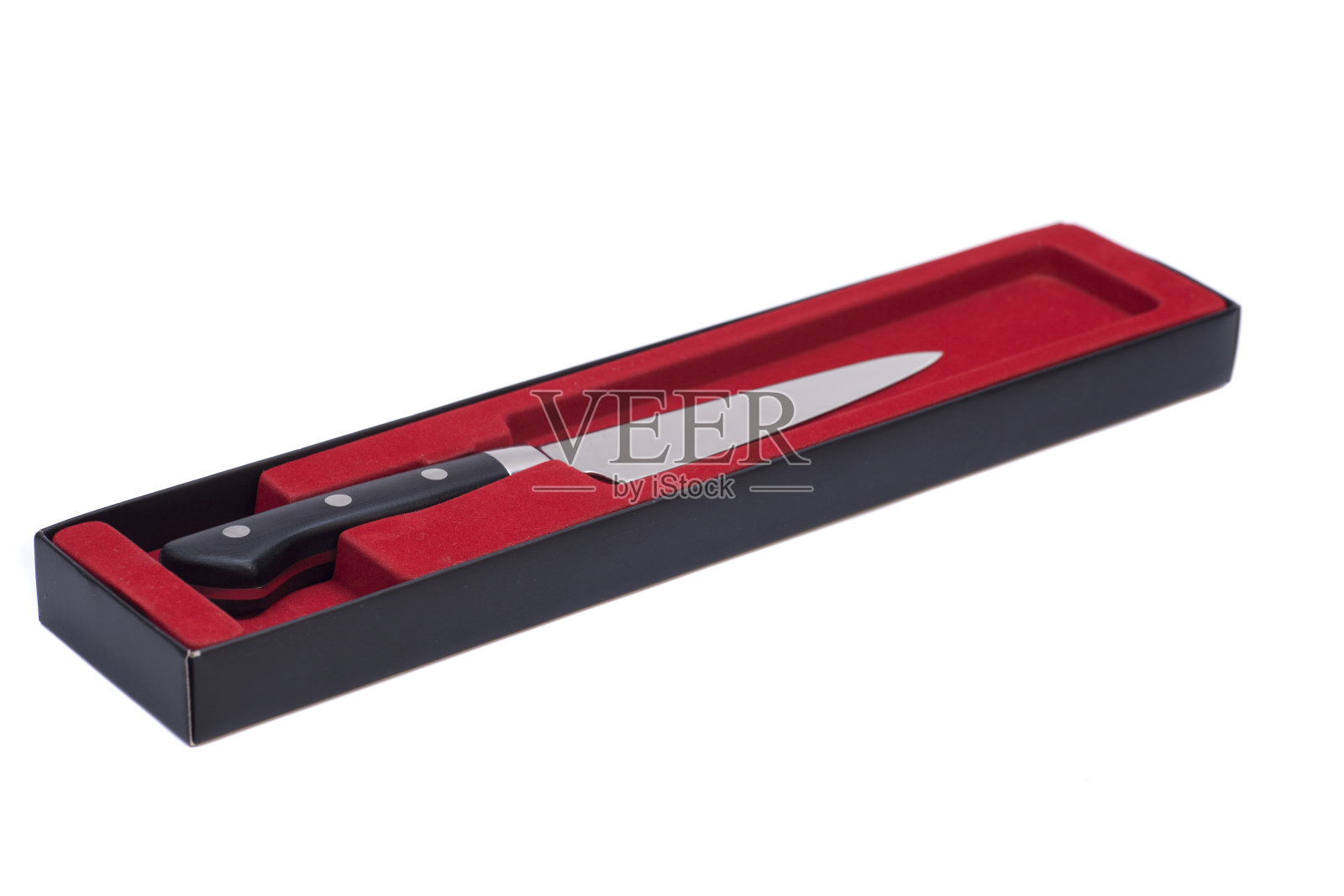 厨房刀孤立在白色背景上照片摄影图片