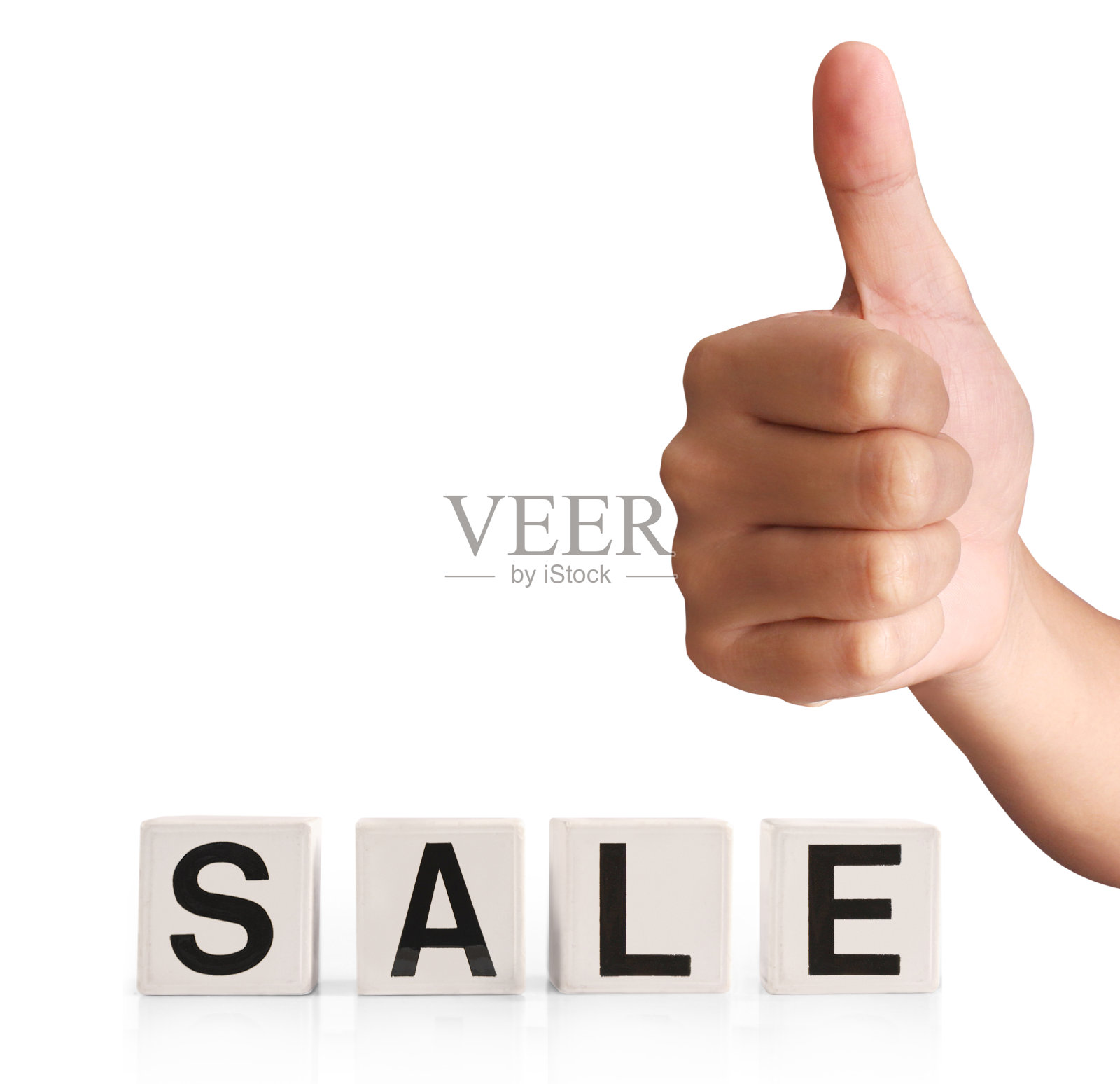 拇指向上伸出手照片摄影图片