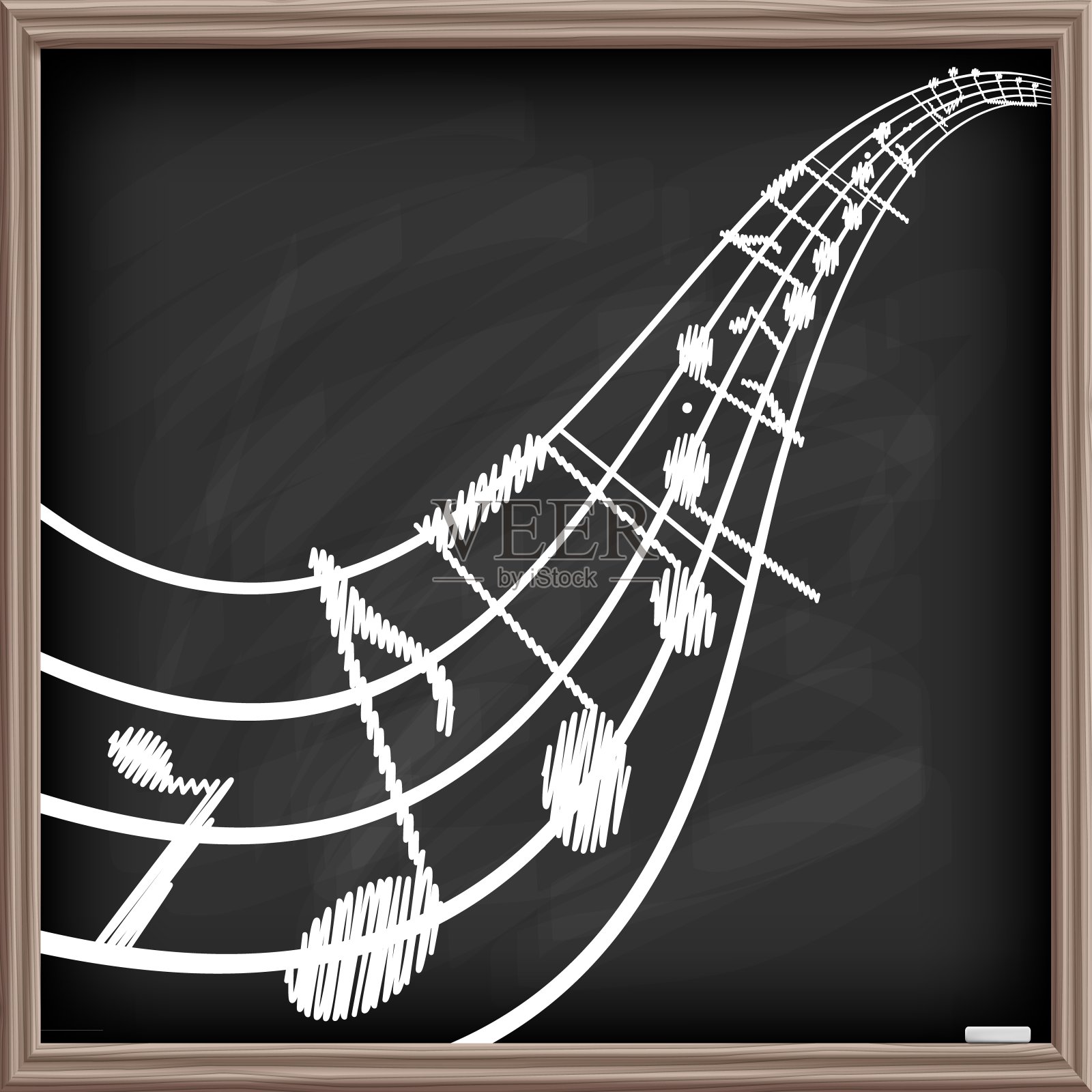 音乐海报模板插画图片素材